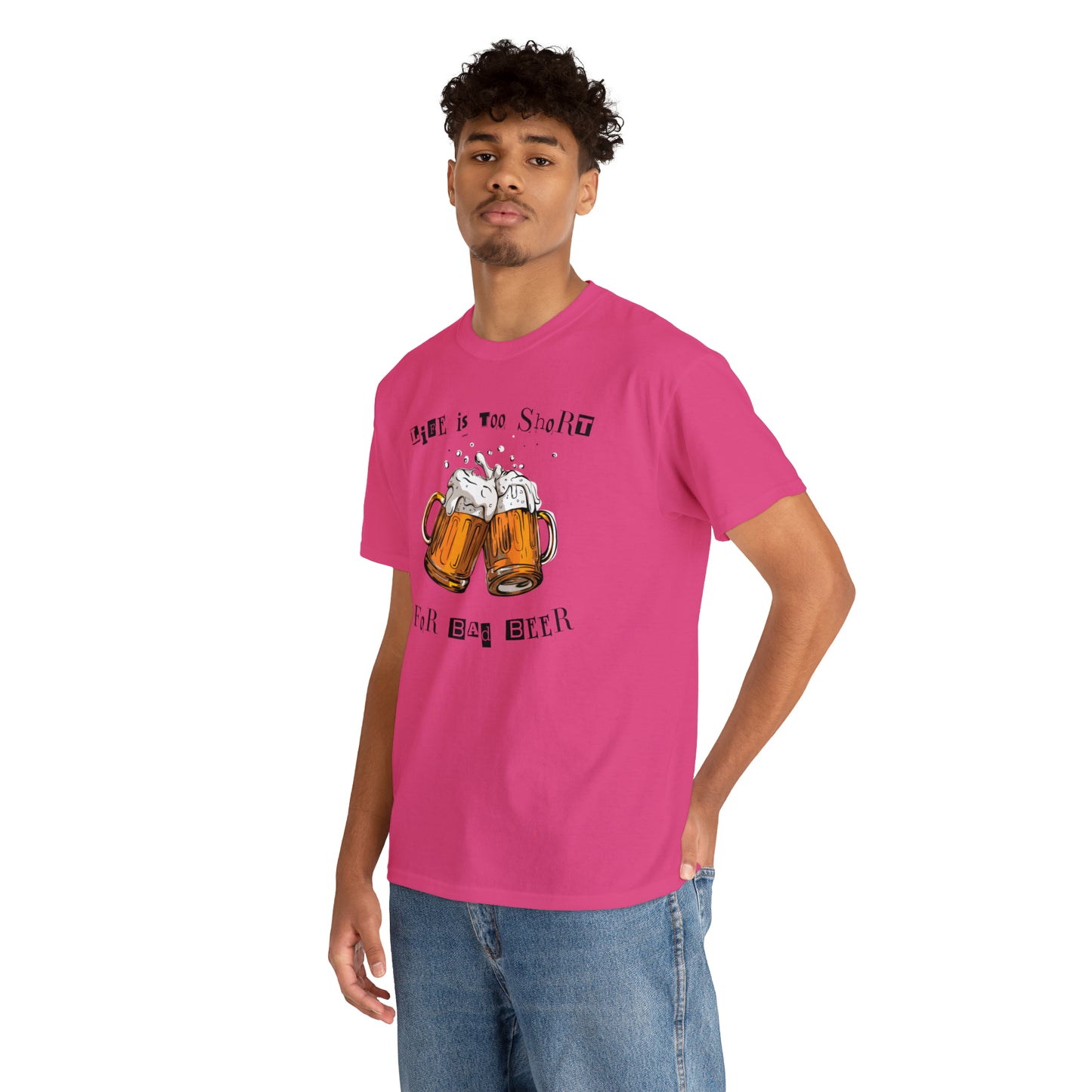 "Life Is Too Short for Bad Beer" T-Shirt - Weave Got Gifts - Unique Gifts You Won’t Find Anywhere Else!