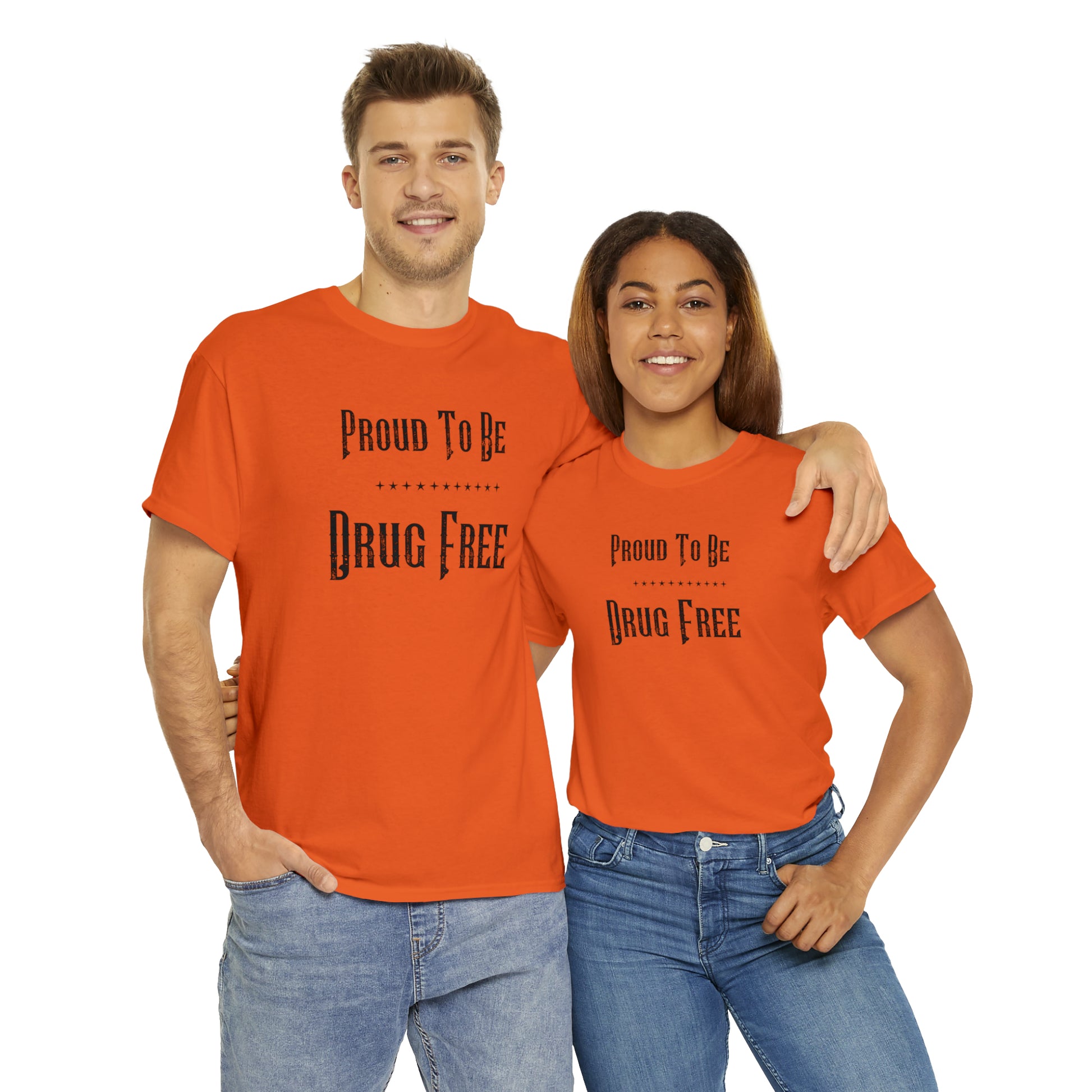 "Proud To Be Drug Free" T-Shirt - Weave Got Gifts - Unique Gifts You Won’t Find Anywhere Else!