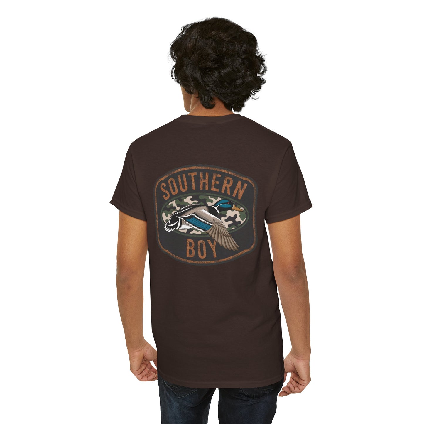 detailed duck hunting design t shirt