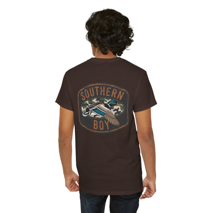 detailed duck hunting design t shirt