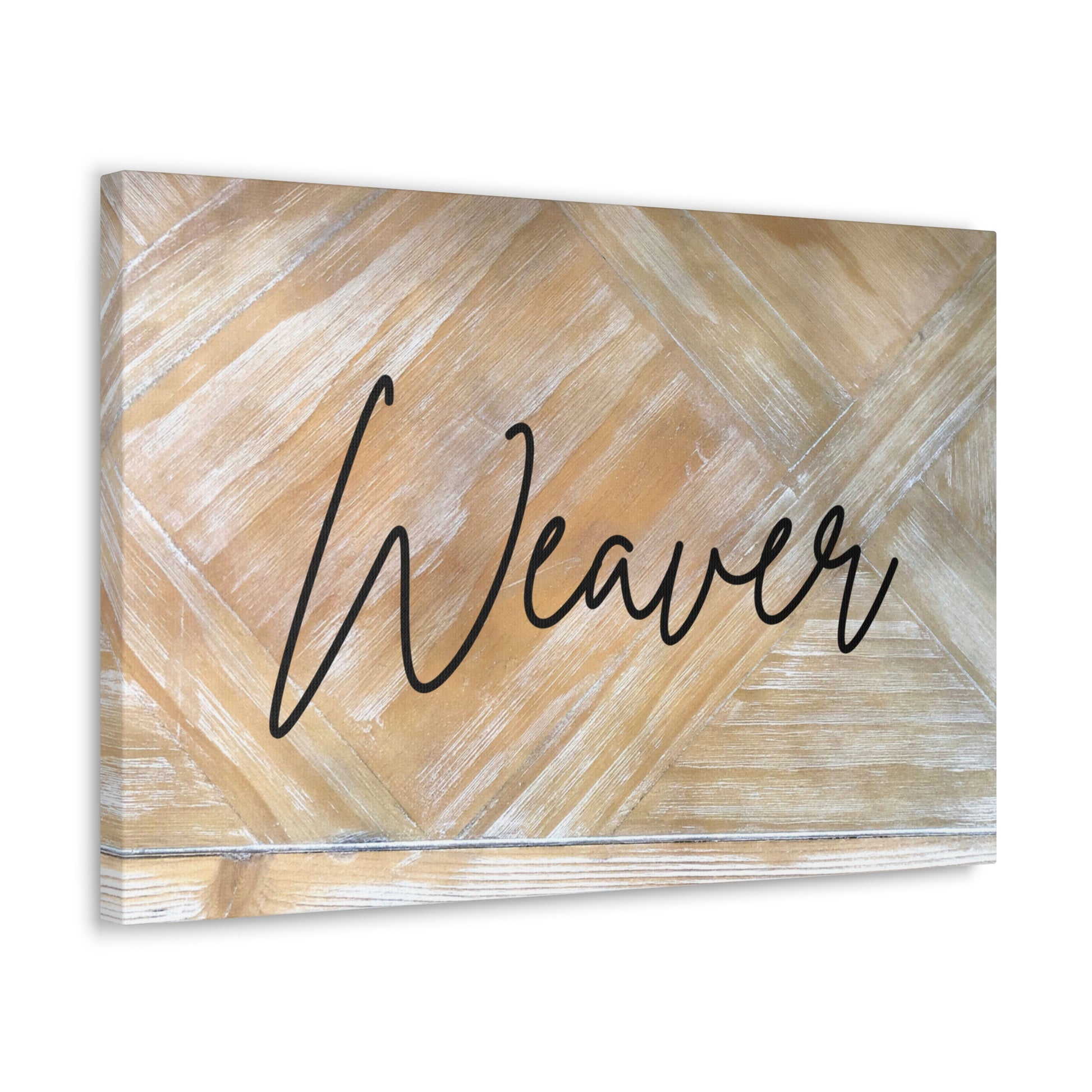 "Handwritten Last Name" Custom Wall Art - Weave Got Gifts - Unique Gifts You Won’t Find Anywhere Else!