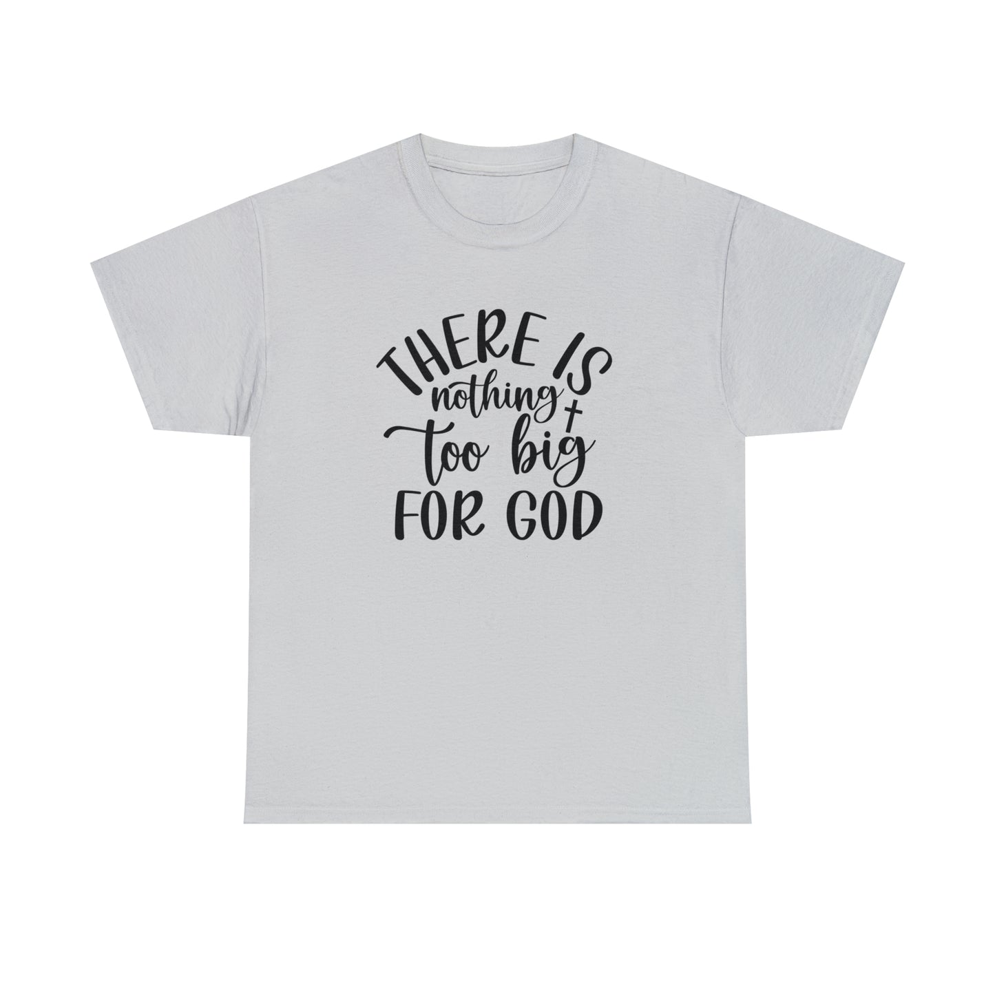 Men's gospel t-shirt with powerful religious quote
