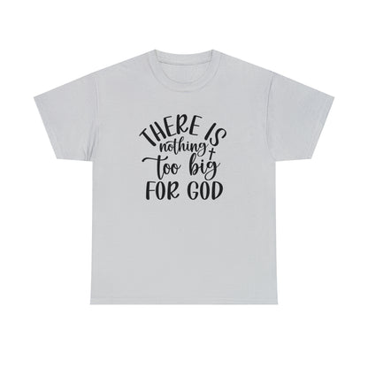 Men's gospel t-shirt with powerful religious quote

