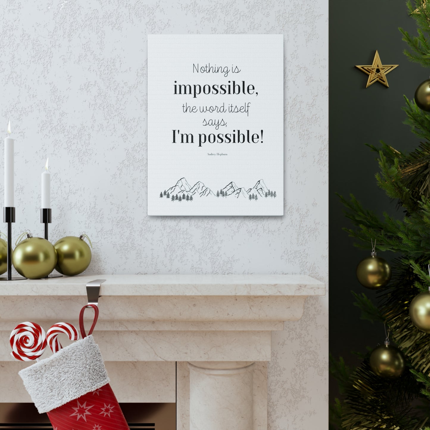 "Nothing Is Impossible" Wall Art - Weave Got Gifts - Unique Gifts You Won’t Find Anywhere Else!