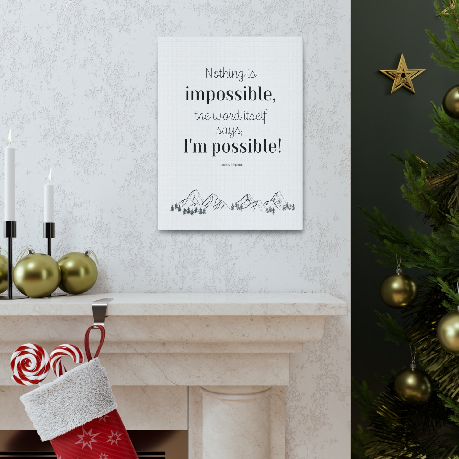 "Nothing Is Impossible" Wall Art - Weave Got Gifts - Unique Gifts You Won’t Find Anywhere Else!