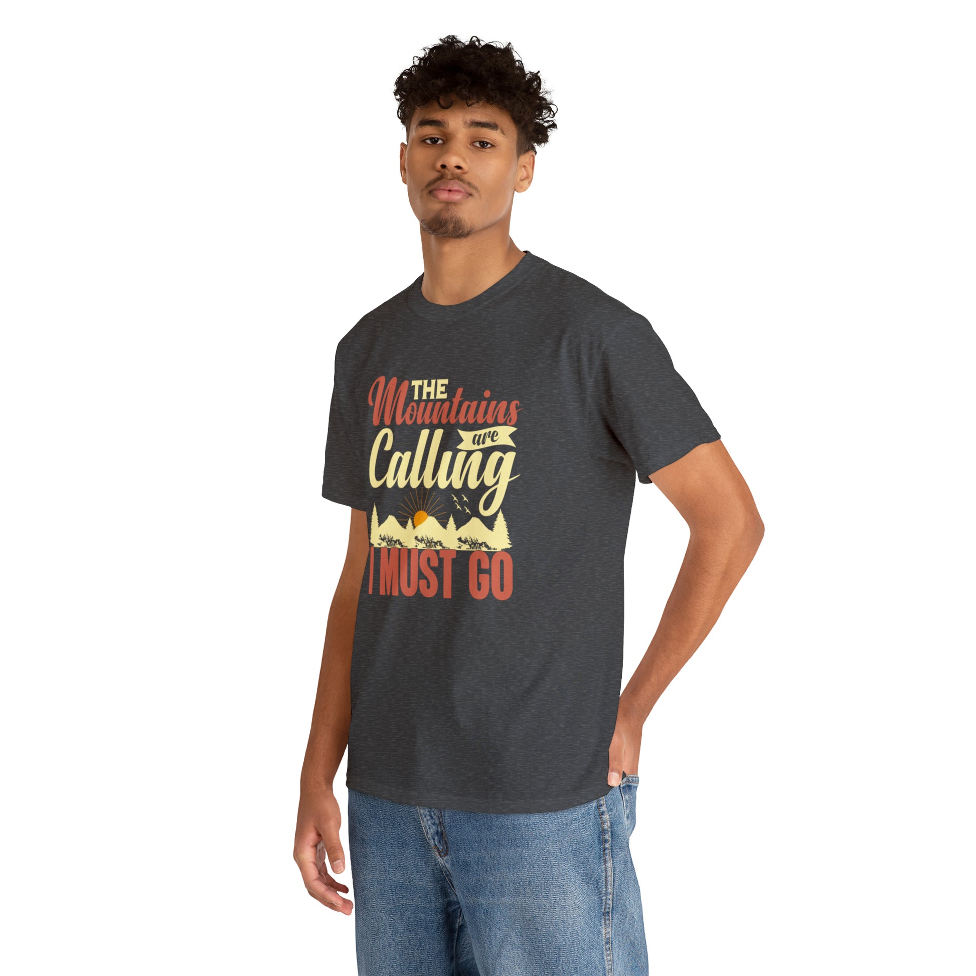 "The Mountains Are Calling" T-Shirt - Weave Got Gifts - Unique Gifts You Won’t Find Anywhere Else!