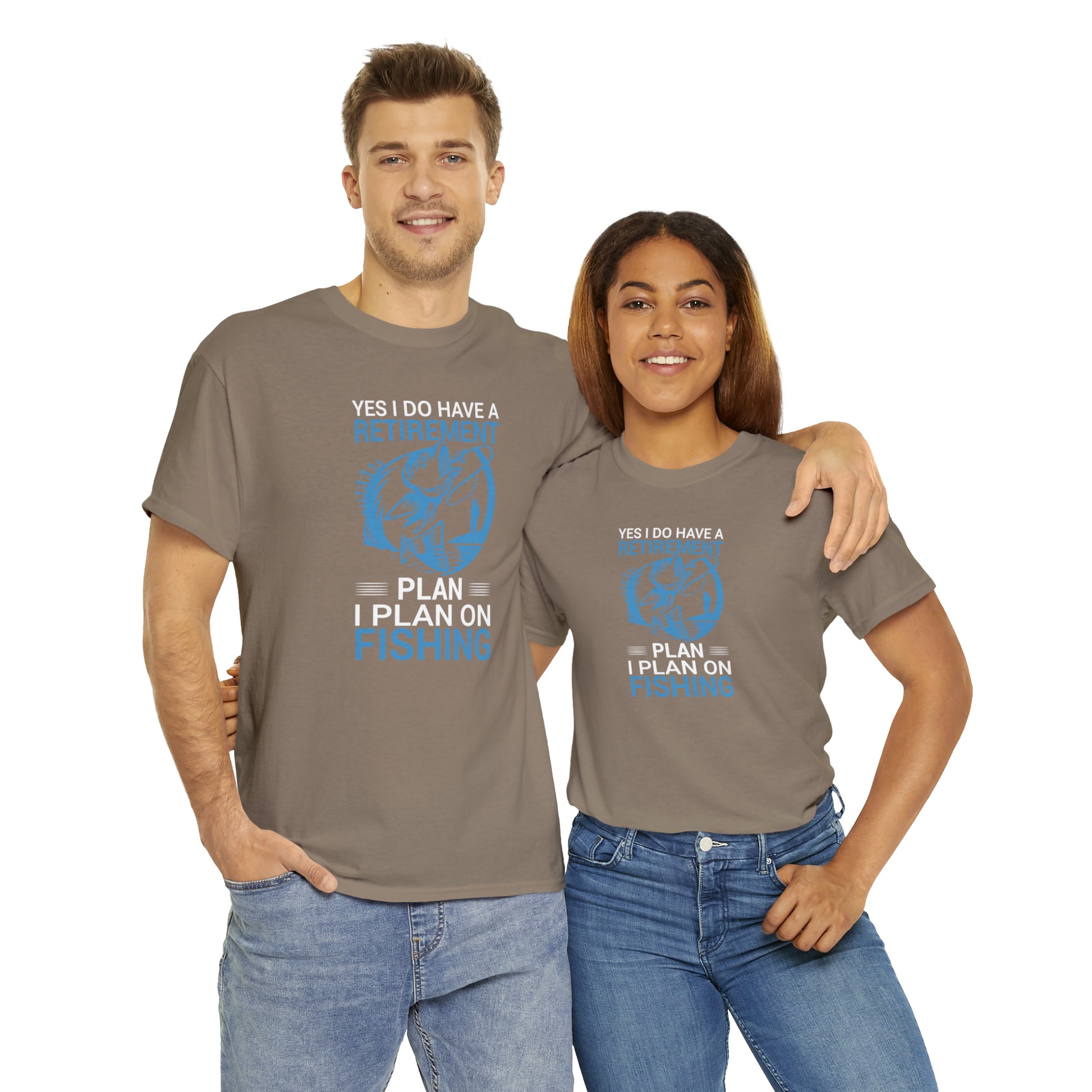 "Fishing Retirement Plan" T-Shirt - Weave Got Gifts - Unique Gifts You Won’t Find Anywhere Else!