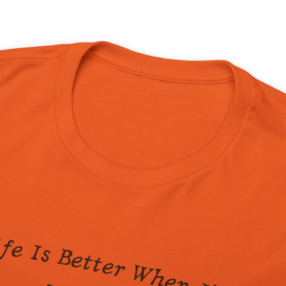 "Life Is Better When I'm Elk Hunting" T-Shirt - Weave Got Gifts - Unique Gifts You Won’t Find Anywhere Else!