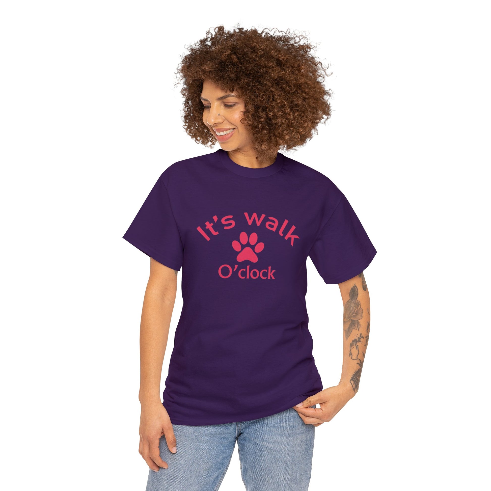 "It's Walk O'clock" Women's T-Shirt - Weave Got Gifts - Unique Gifts You Won’t Find Anywhere Else!