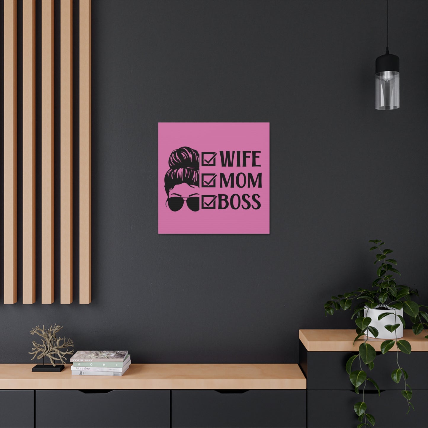 "Wife, Mom, Boss" Wall Art - Weave Got Gifts - Unique Gifts You Won’t Find Anywhere Else!