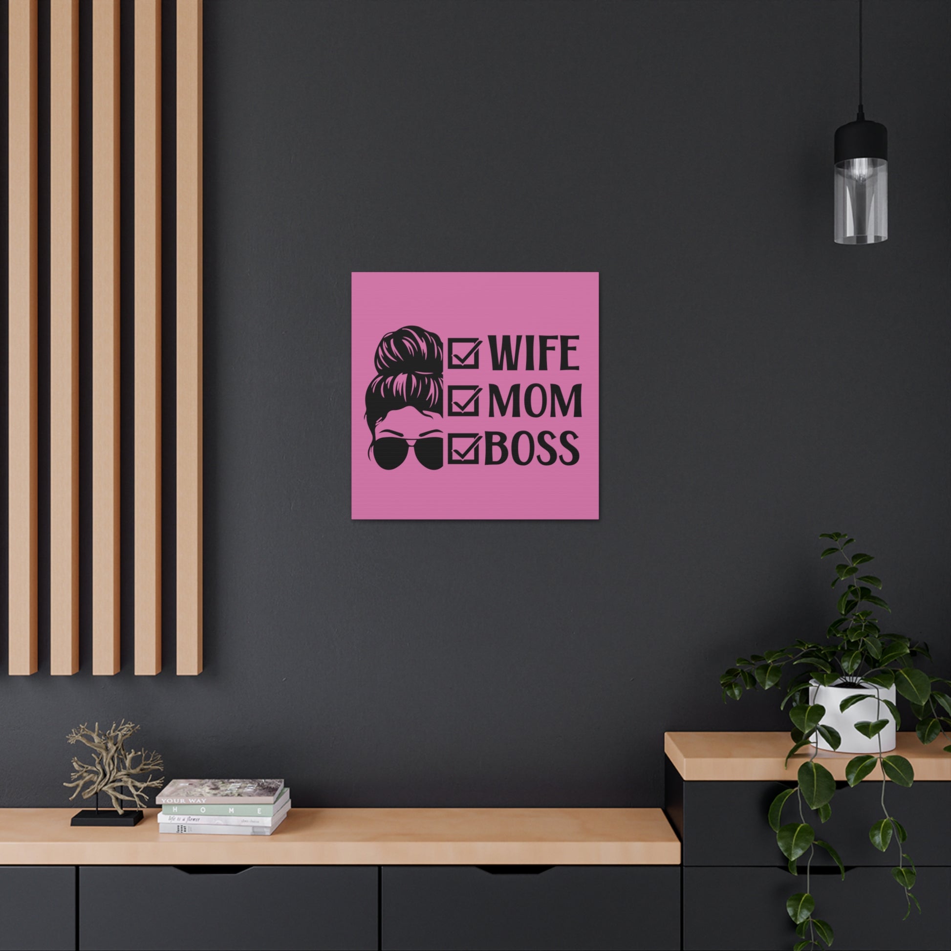 "Wife, Mom, Boss" Wall Art - Weave Got Gifts - Unique Gifts You Won’t Find Anywhere Else!