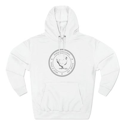 Custom "Chicken Farm Logo" Hoodie - Weave Got Gifts - Unique Gifts You Won’t Find Anywhere Else!