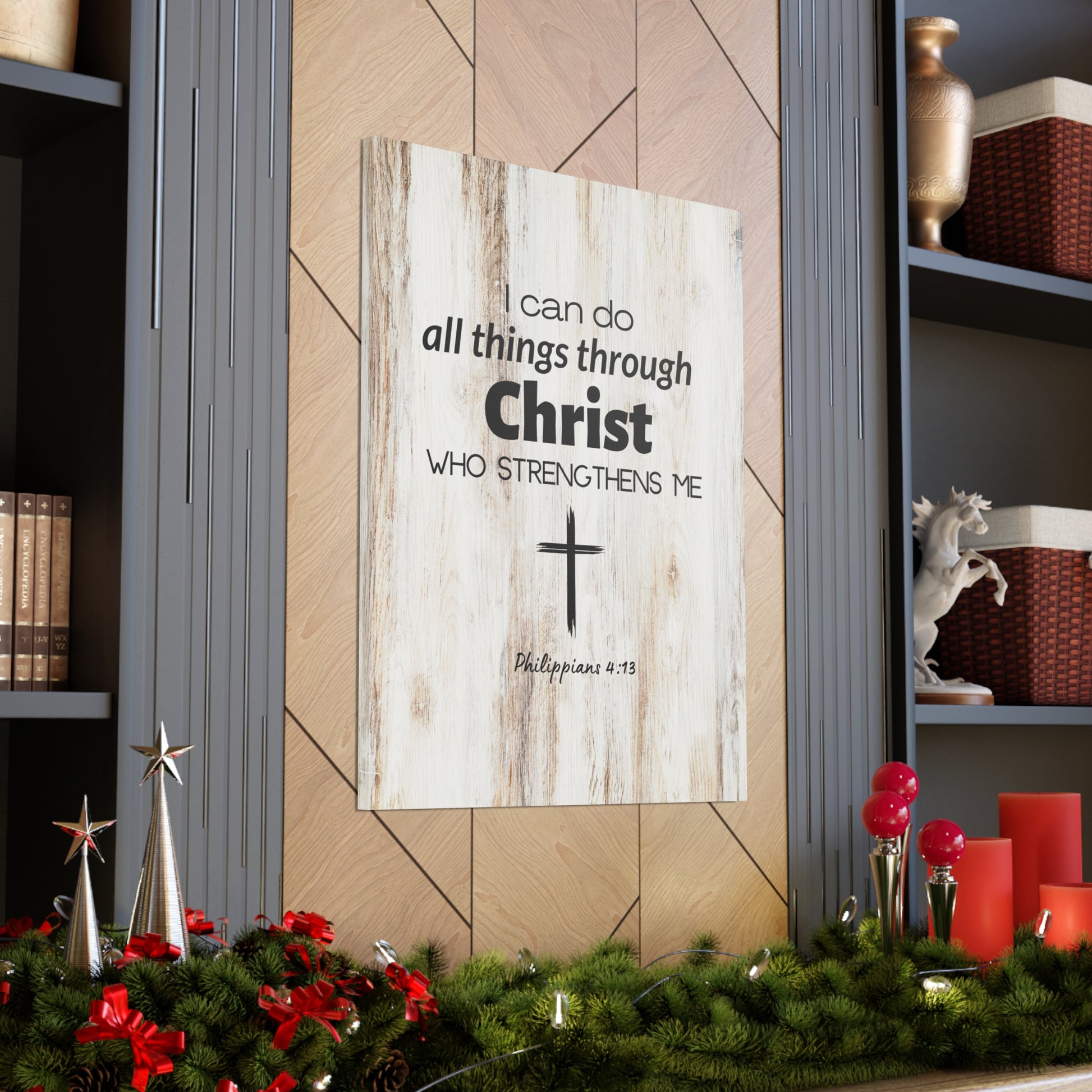 "I Can Do All Things Through Christ" Wall Print - Weave Got Gifts - Unique Gifts You Won’t Find Anywhere Else!