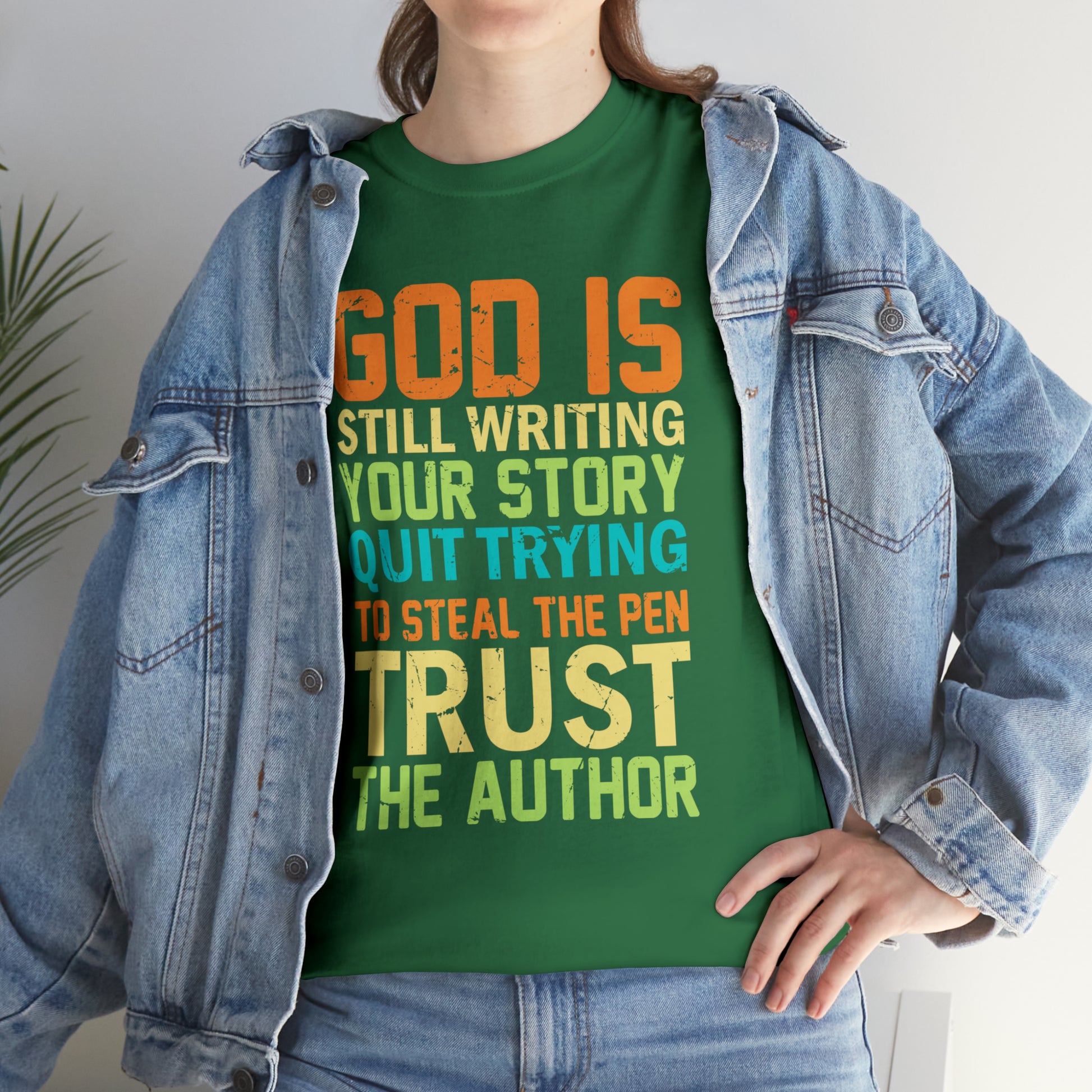 "God Is Still Writing Your Story" T-Shirt - Weave Got Gifts - Unique Gifts You Won’t Find Anywhere Else!