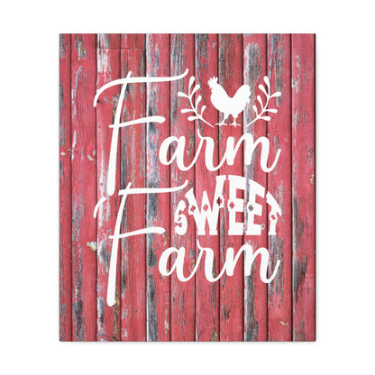 "Farm Sweet Farm" Wall Art - Weave Got Gifts - Unique Gifts You Won’t Find Anywhere Else!