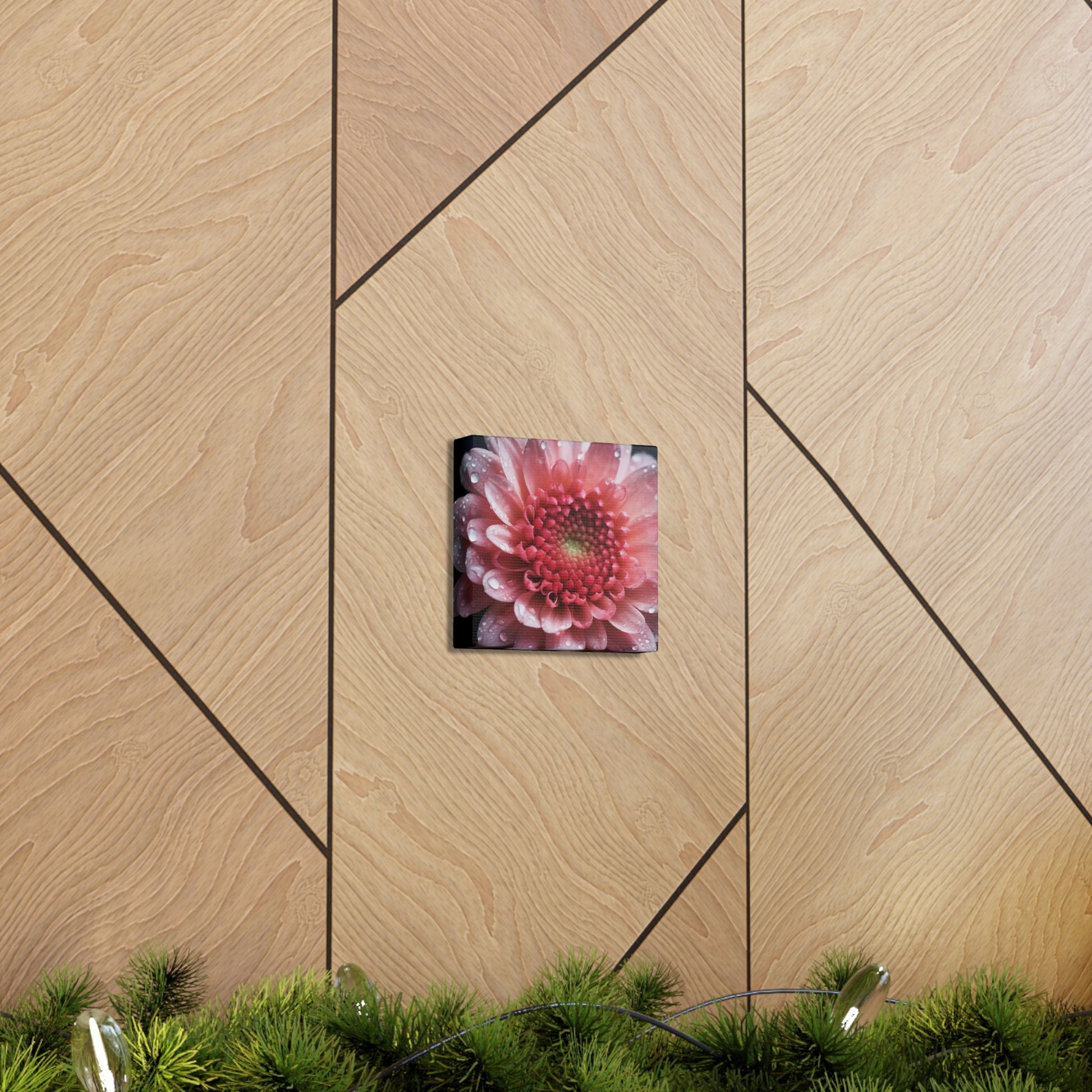 "Beautiful Pink Flower Up Close" Wall Art - Weave Got Gifts - Unique Gifts You Won’t Find Anywhere Else!