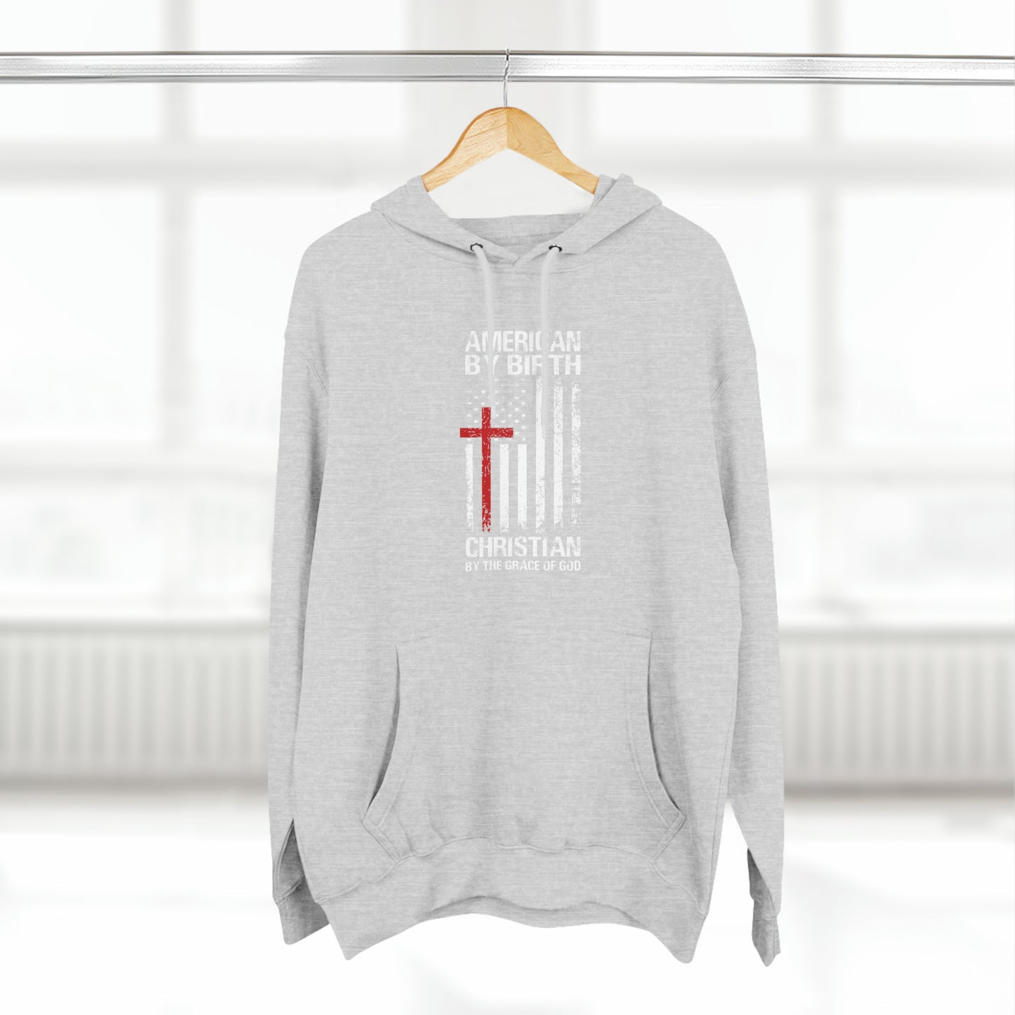 "American Christian" Hoodie - Weave Got Gifts - Unique Gifts You Won’t Find Anywhere Else!