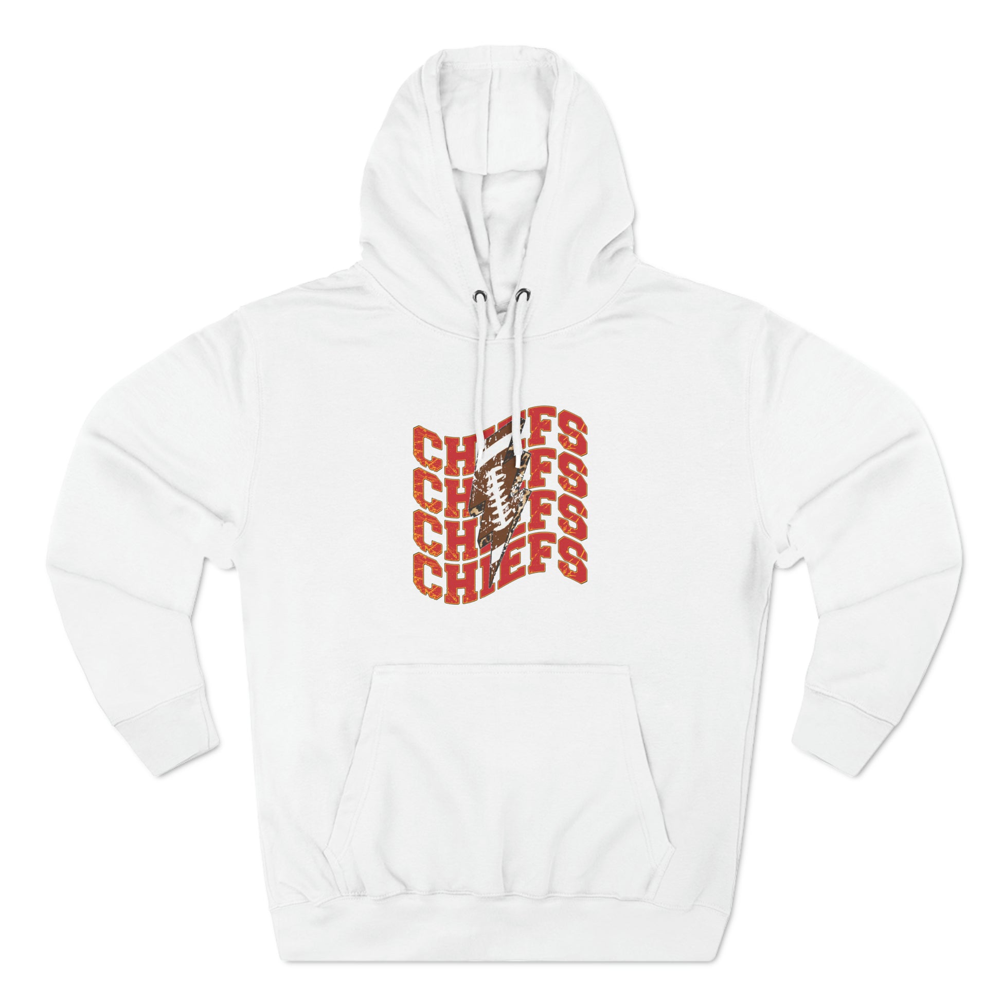 "Chiefs Football" Hoodie - Weave Got Gifts - Unique Gifts You Won’t Find Anywhere Else!