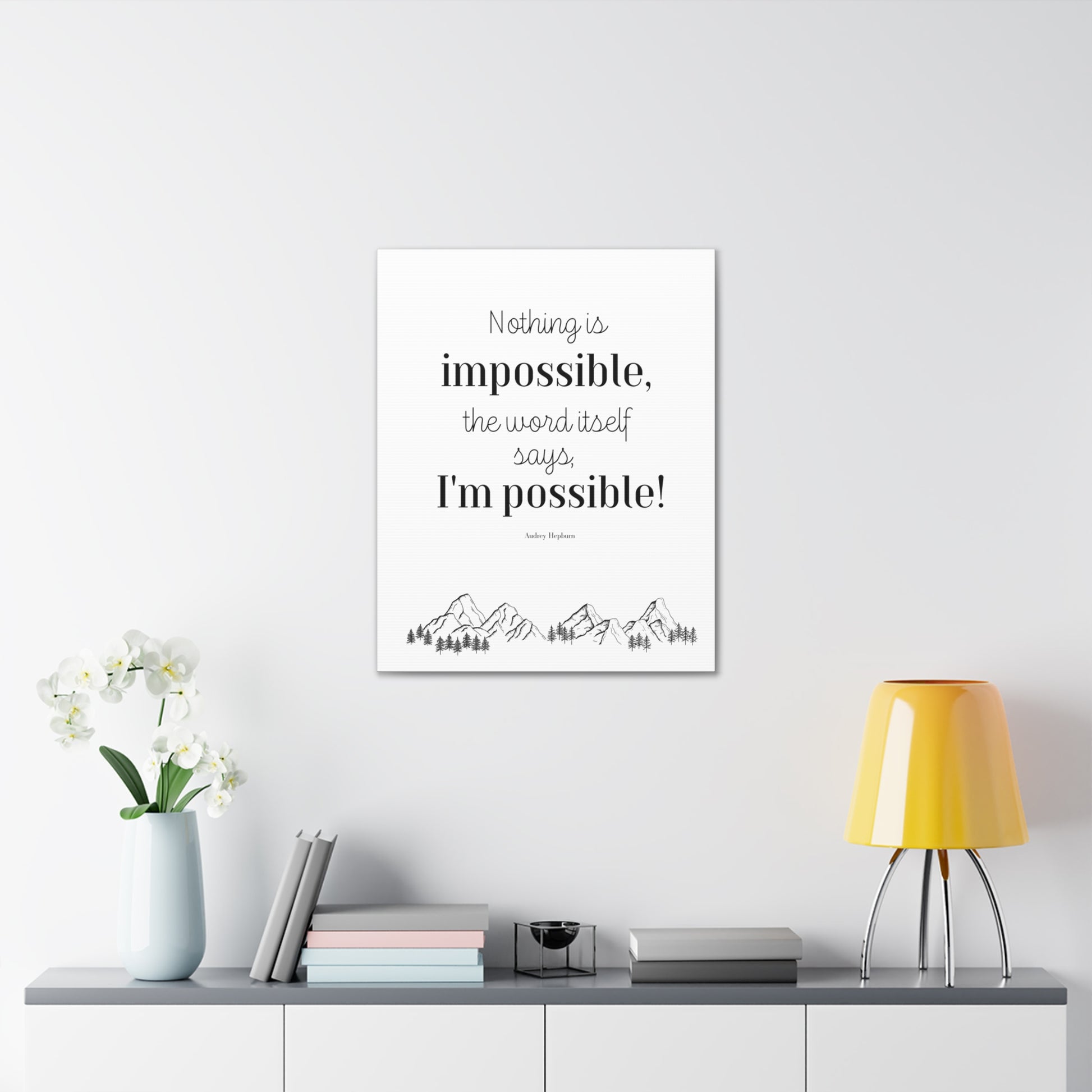 "Nothing Is Impossible" Wall Art - Weave Got Gifts - Unique Gifts You Won’t Find Anywhere Else!