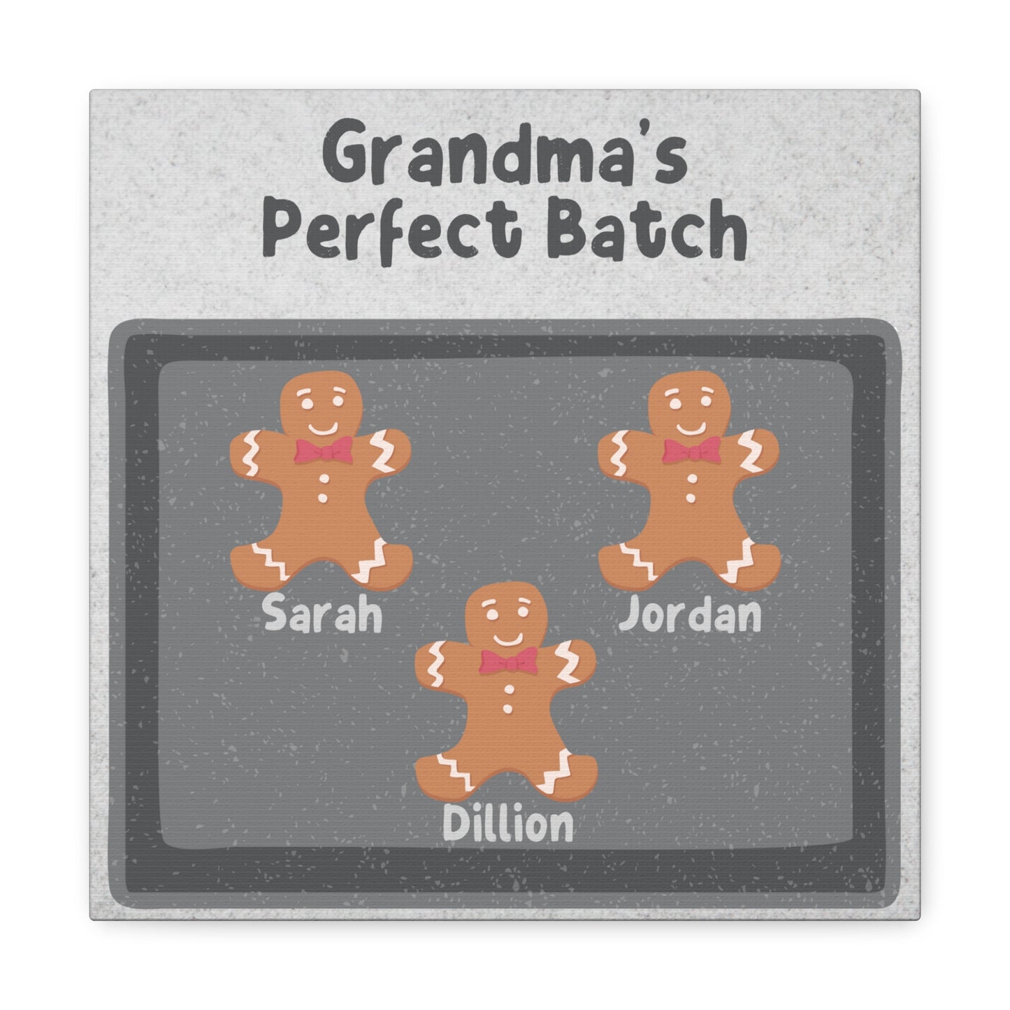 Custom "Grandma's Perfect Batch" Wall Art - Weave Got Gifts - Unique Gifts You Won’t Find Anywhere Else!