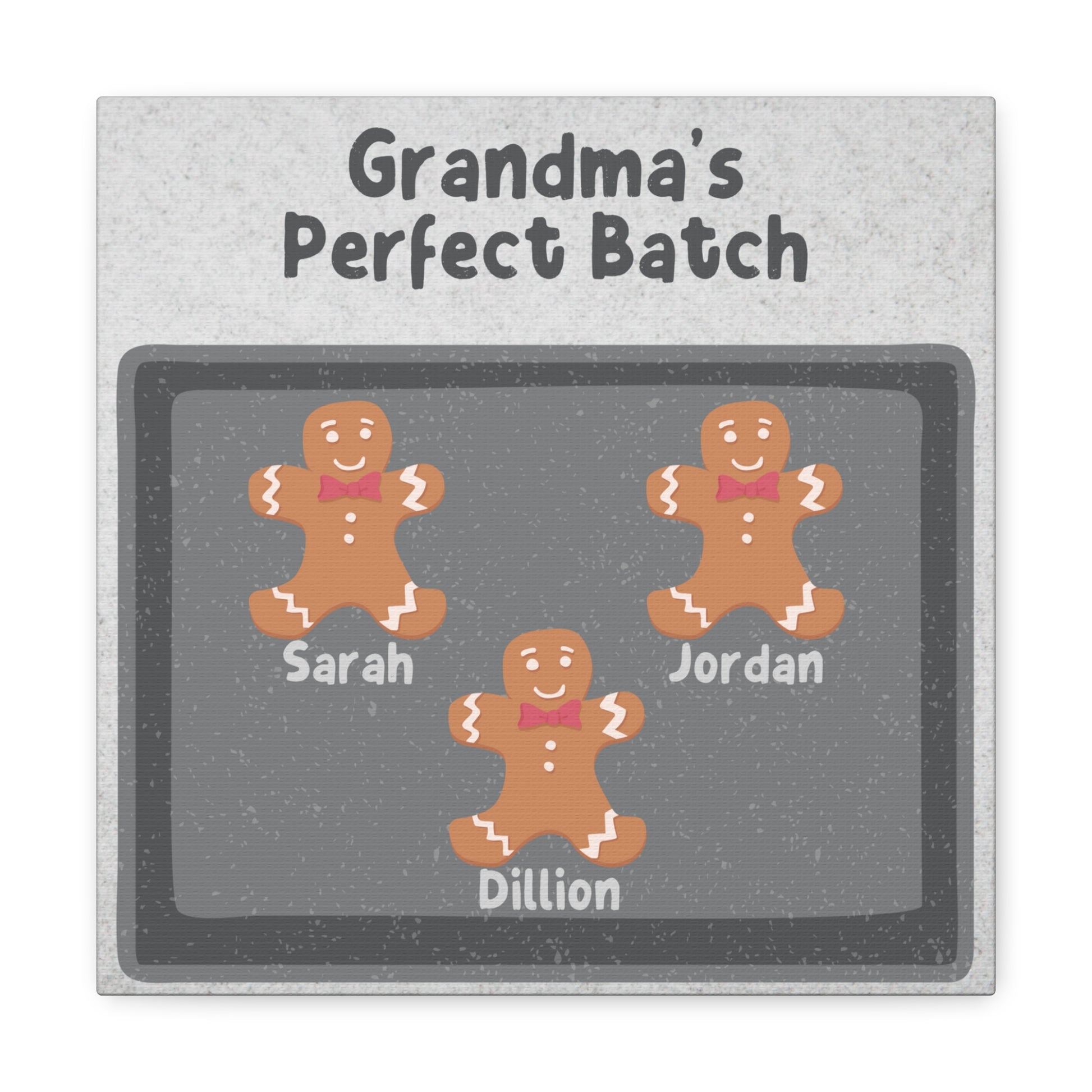 Custom "Grandma's Perfect Batch" Wall Art - Weave Got Gifts - Unique Gifts You Won’t Find Anywhere Else!