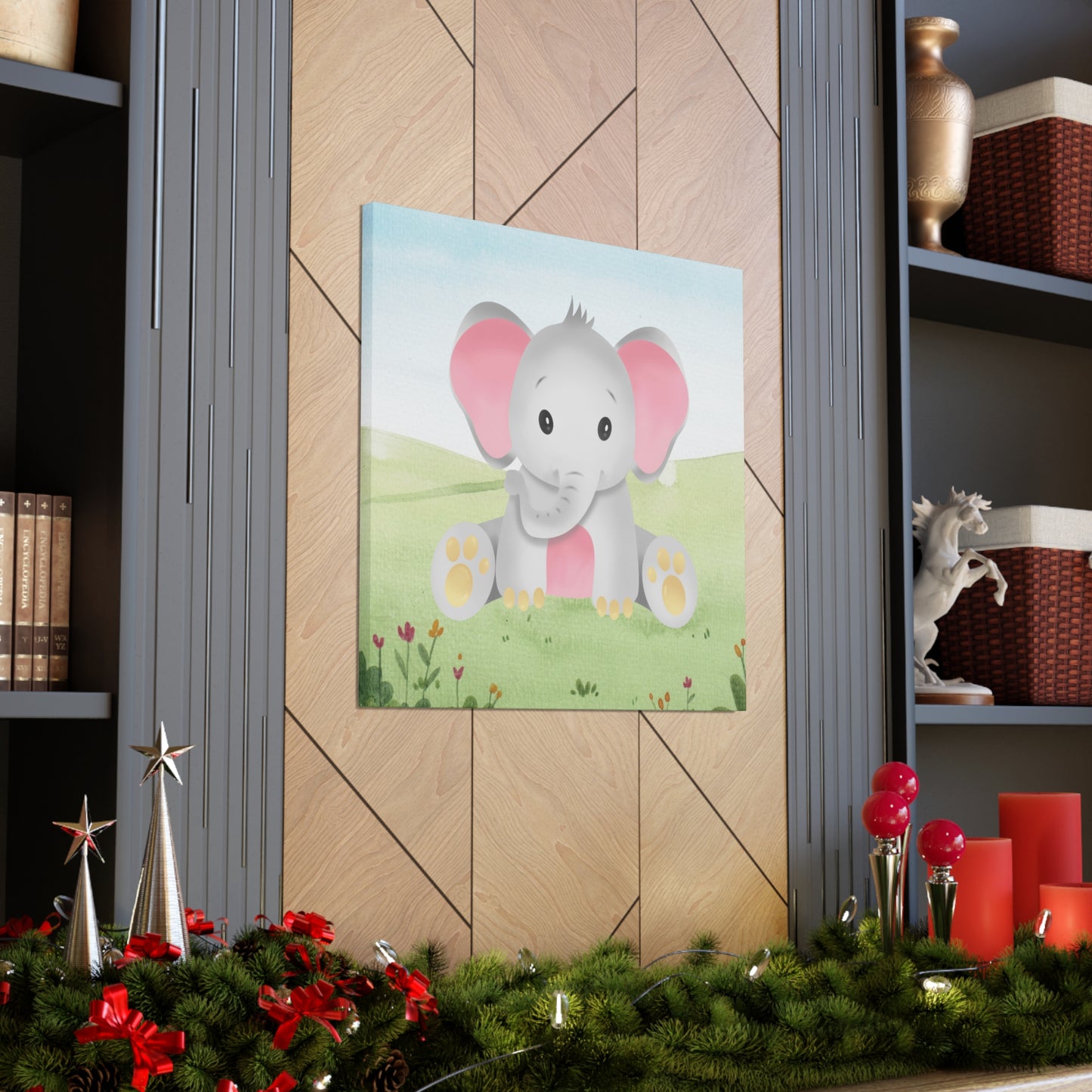 "Baby Elephant" Wall Art - Weave Got Gifts - Unique Gifts You Won’t Find Anywhere Else!