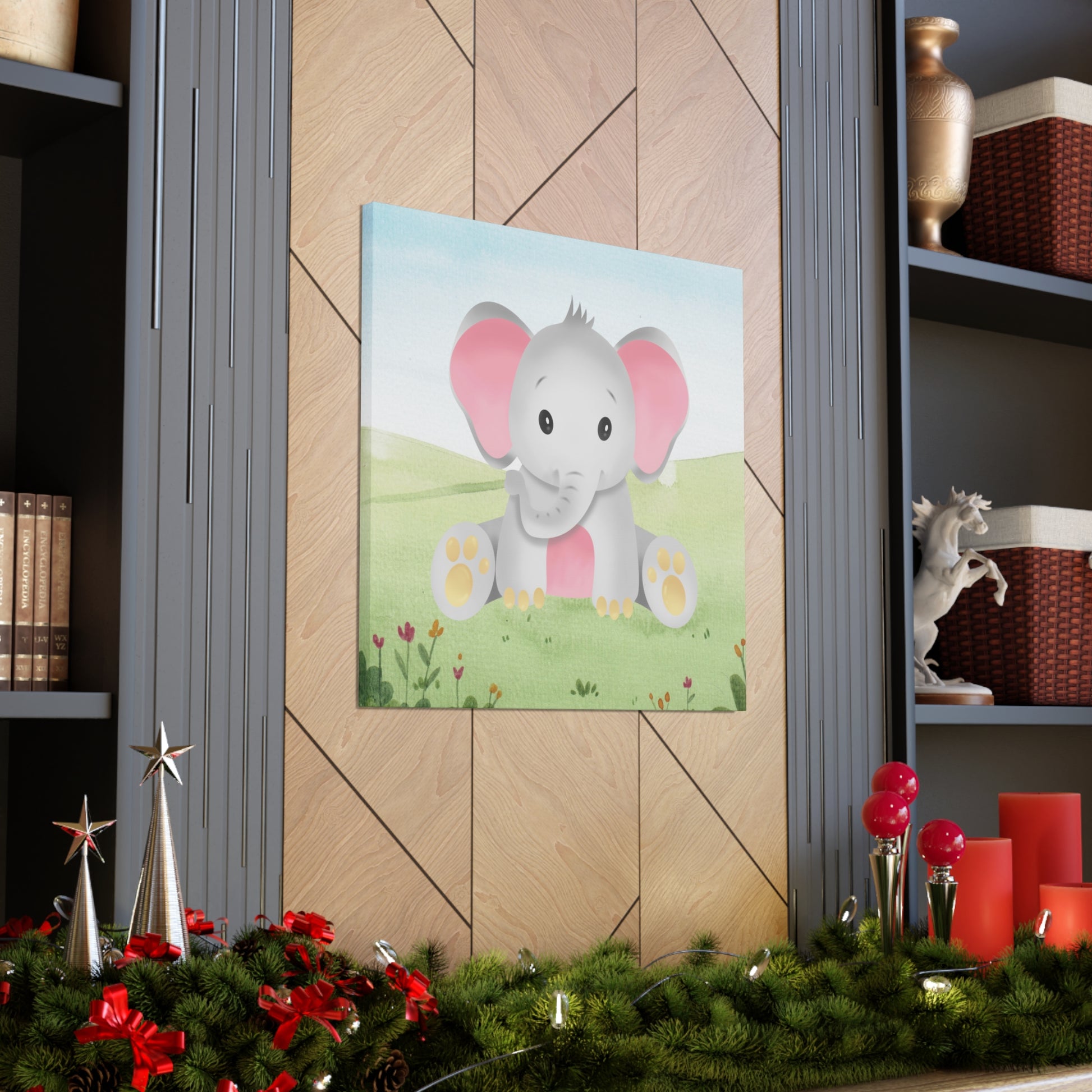 "Baby Elephant" Wall Art - Weave Got Gifts - Unique Gifts You Won’t Find Anywhere Else!