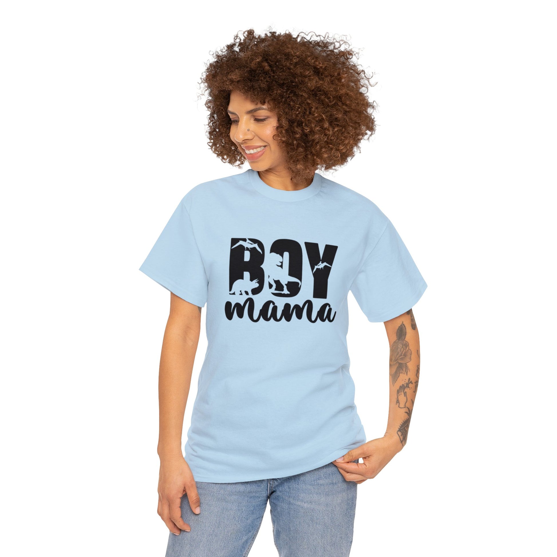 "Boy Mama" Women's T-Shirt - Weave Got Gifts - Unique Gifts You Won’t Find Anywhere Else!