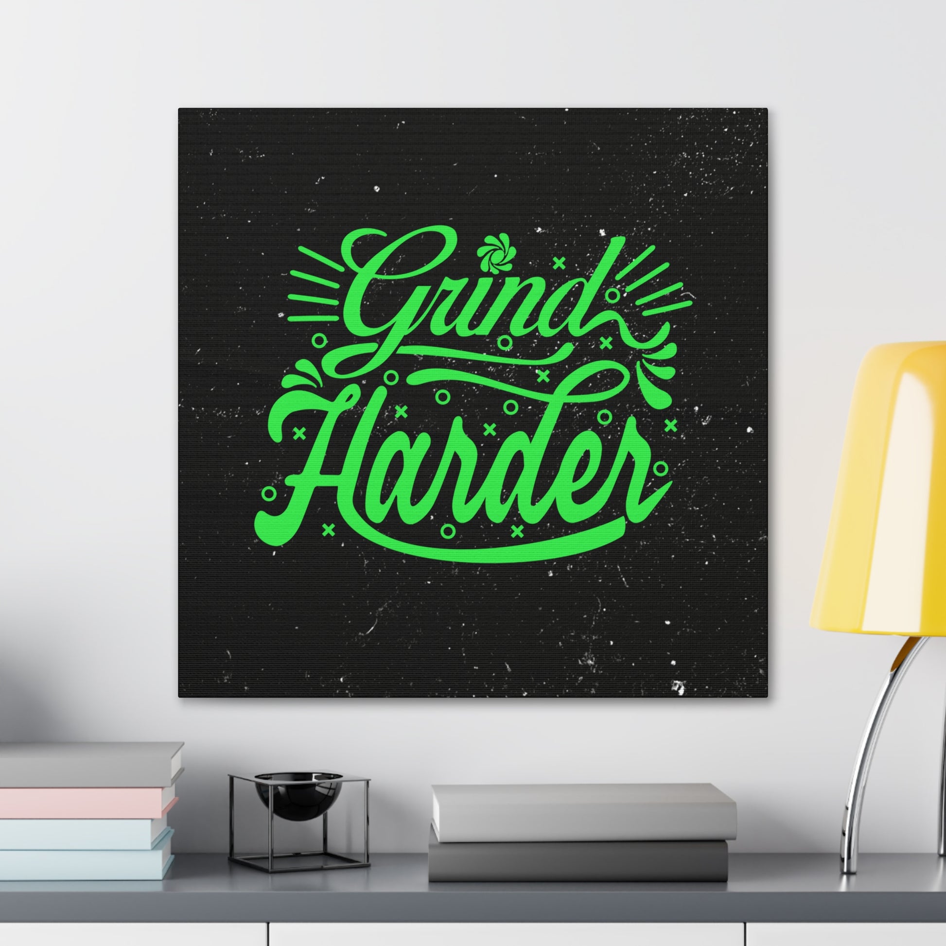 "Grind Harder" Wall Art - Weave Got Gifts - Unique Gifts You Won’t Find Anywhere Else!