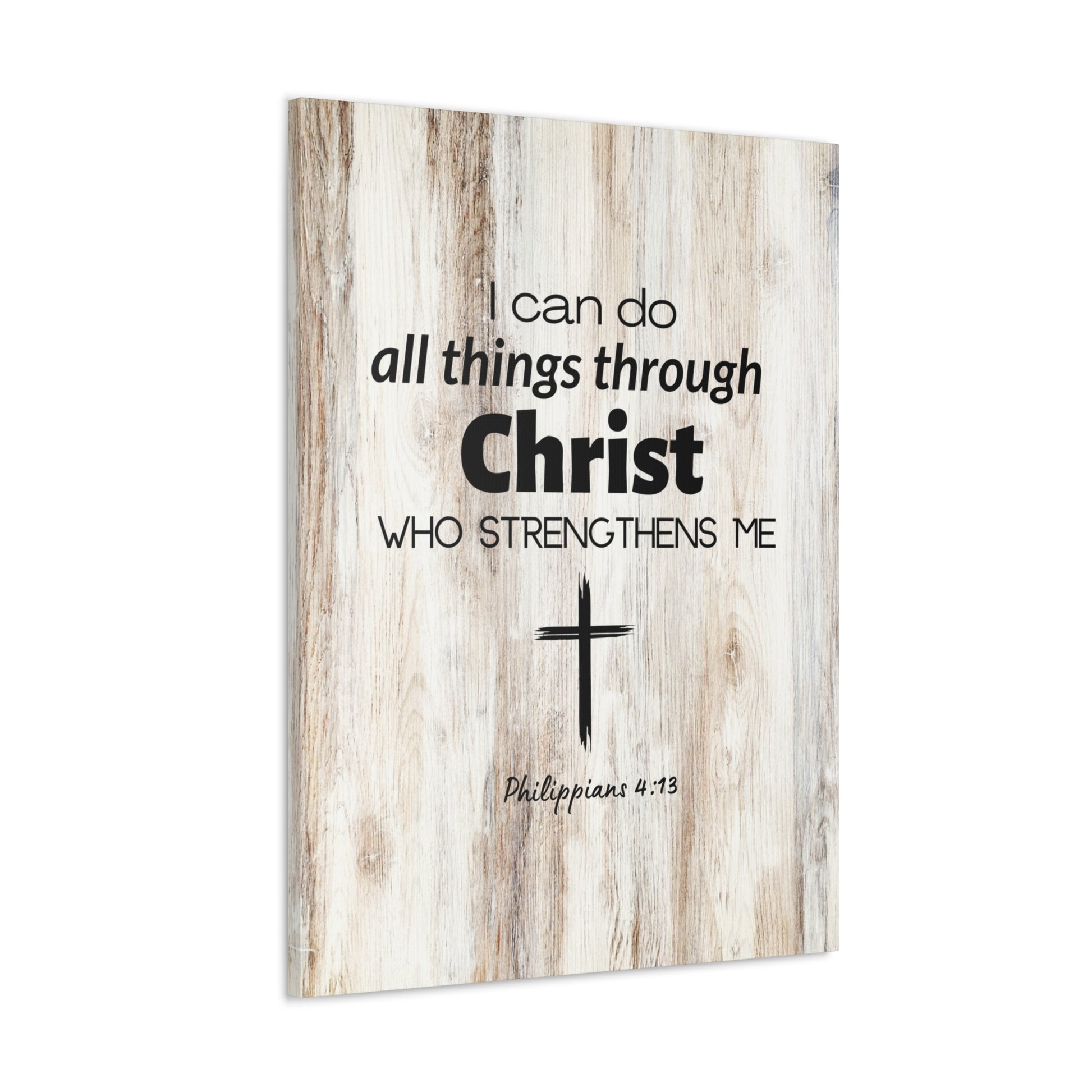 "I Can Do All Things Through Christ" Wall Print - Weave Got Gifts - Unique Gifts You Won’t Find Anywhere Else!