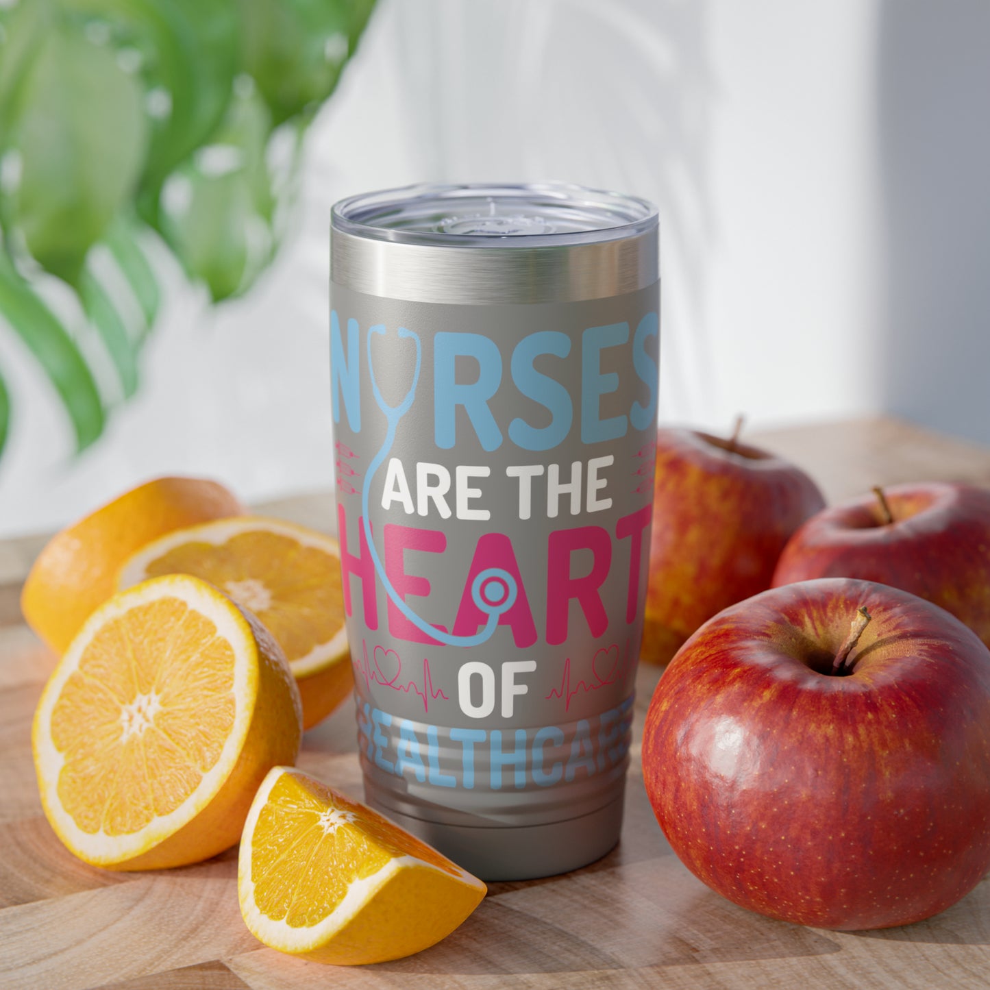 "Nurses Are The Heart Of Healthcare" Tumbler - Weave Got Gifts - Unique Gifts You Won’t Find Anywhere Else!