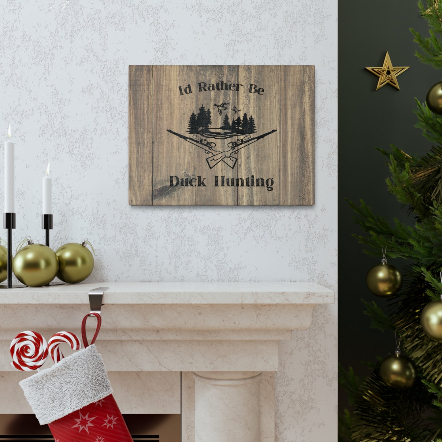 "I'd Rather Be Duck Hunting" Wall Art - Weave Got Gifts - Unique Gifts You Won’t Find Anywhere Else!