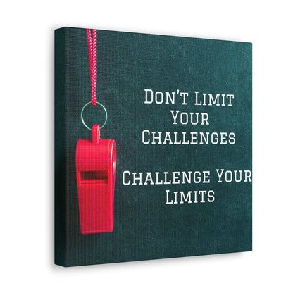 "Don't Limit Your Challenges" Wall Art - Weave Got Gifts - Unique Gifts You Won’t Find Anywhere Else!