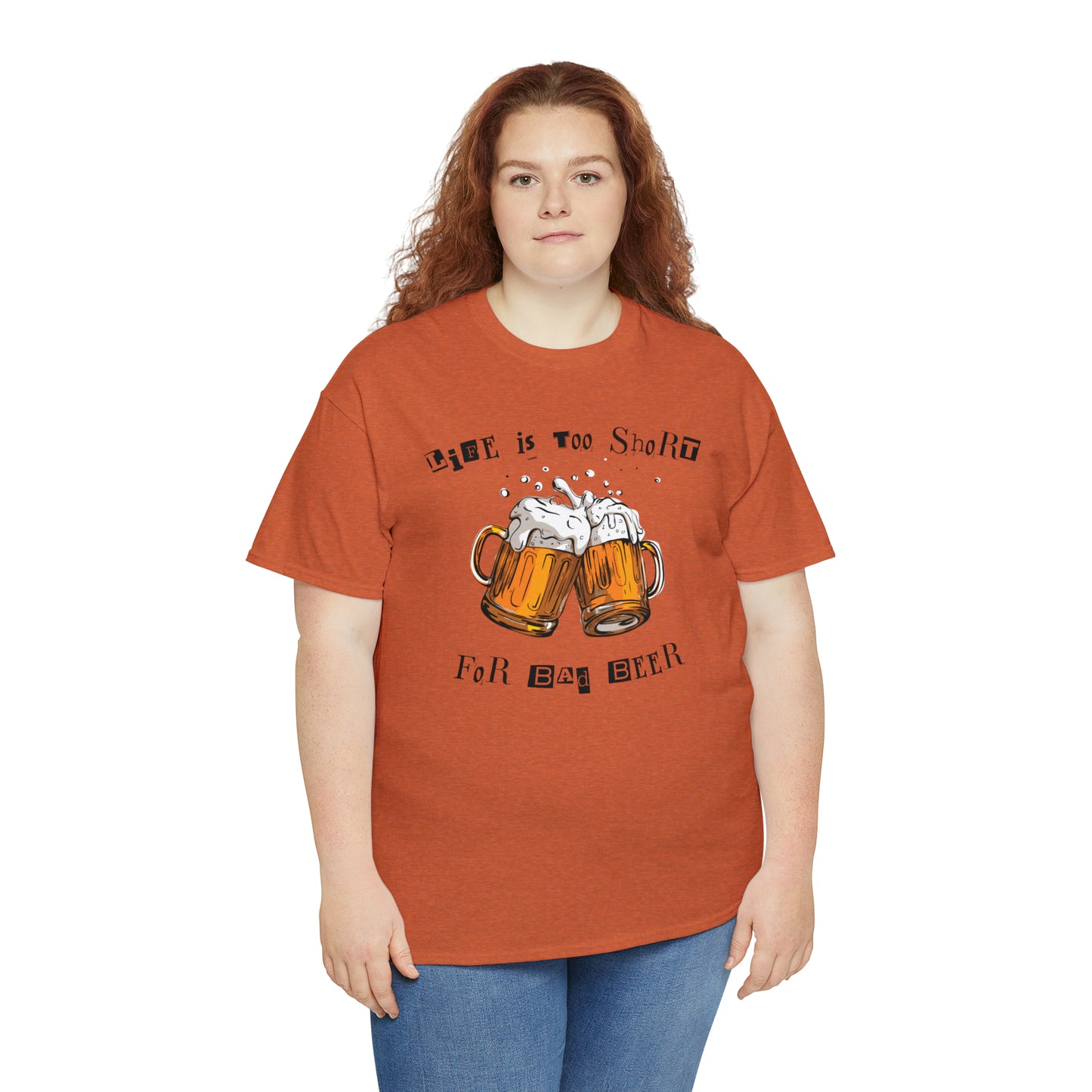 "Life Is Too Short for Bad Beer" T-Shirt - Weave Got Gifts - Unique Gifts You Won’t Find Anywhere Else!