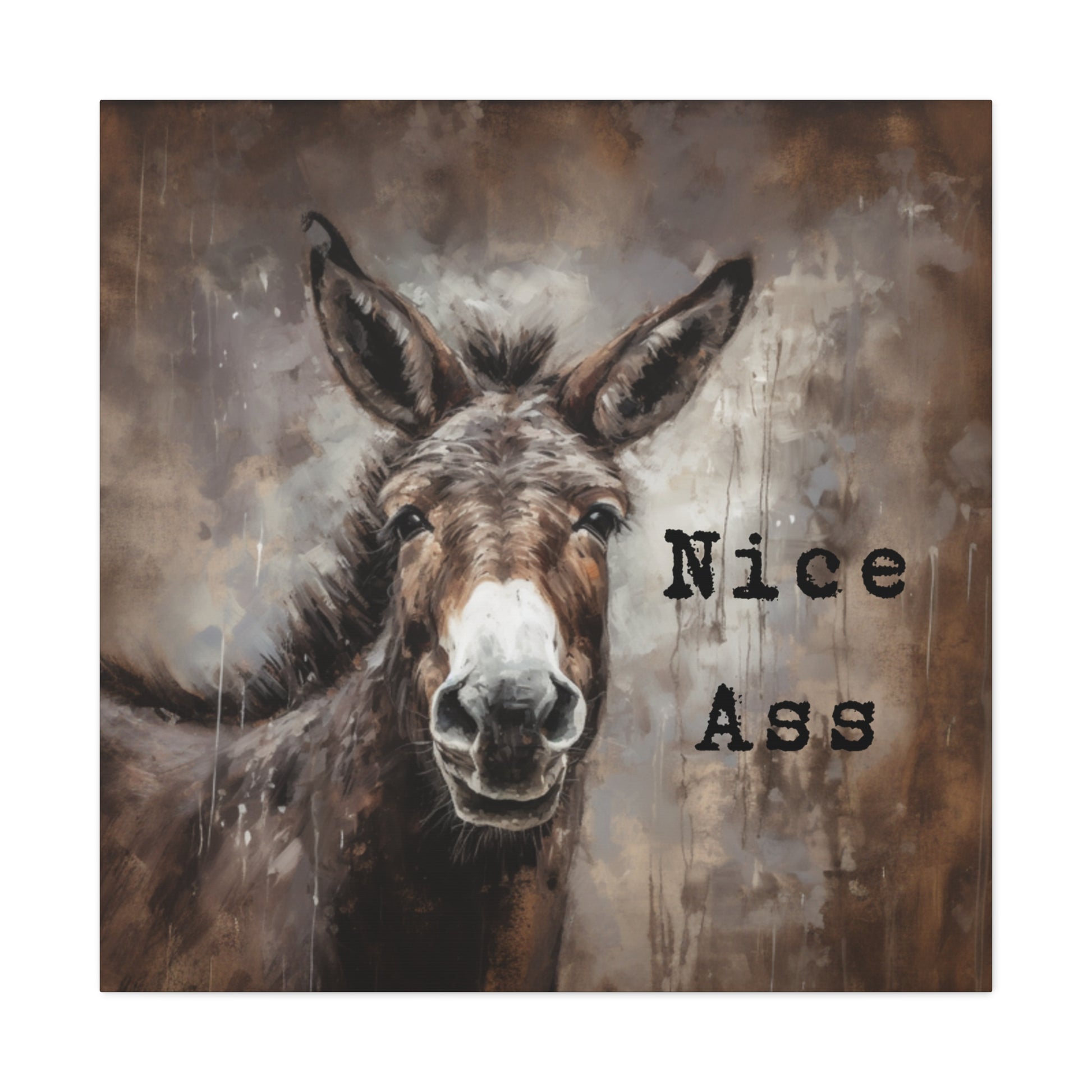 "Nice Ass Donkey" Wall Art - Weave Got Gifts - Unique Gifts You Won’t Find Anywhere Else!