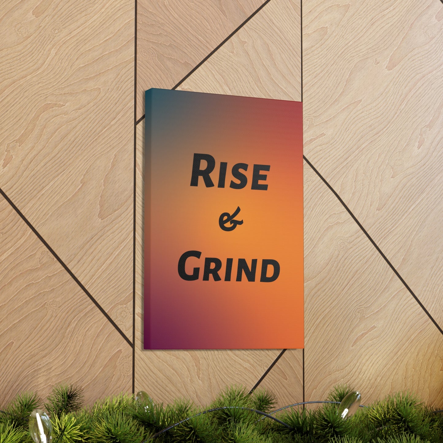 "Rise & Grind" Wall Art - Weave Got Gifts - Unique Gifts You Won’t Find Anywhere Else!