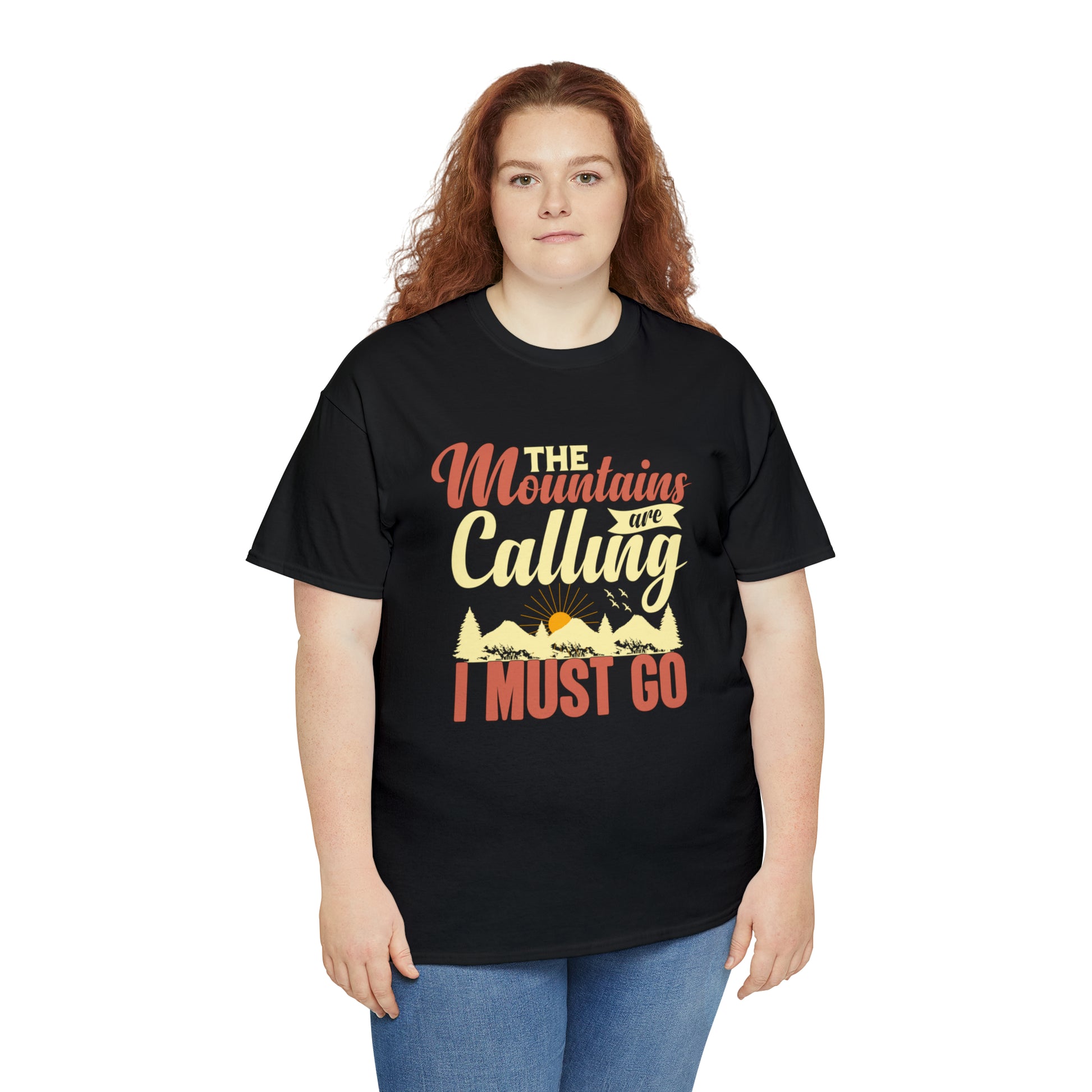 "The Mountains Are Calling" T-Shirt - Weave Got Gifts - Unique Gifts You Won’t Find Anywhere Else!