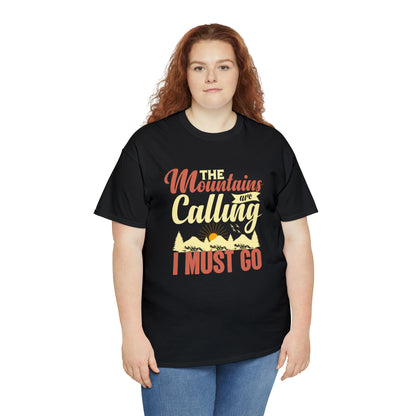 "The Mountains Are Calling" T-Shirt - Weave Got Gifts - Unique Gifts You Won’t Find Anywhere Else!