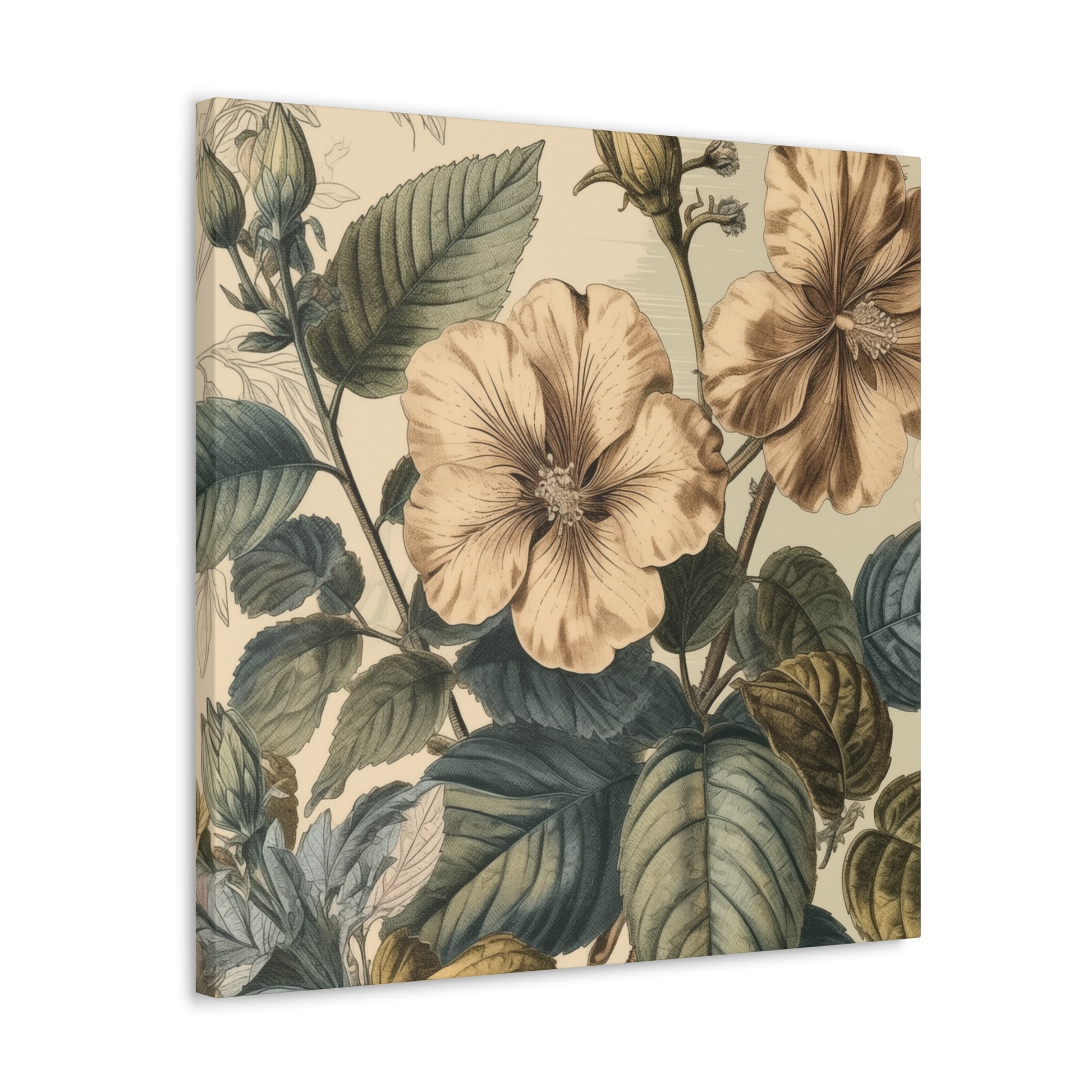 "Vintage Flower Illustrations" Wall Art - Weave Got Gifts - Unique Gifts You Won’t Find Anywhere Else!