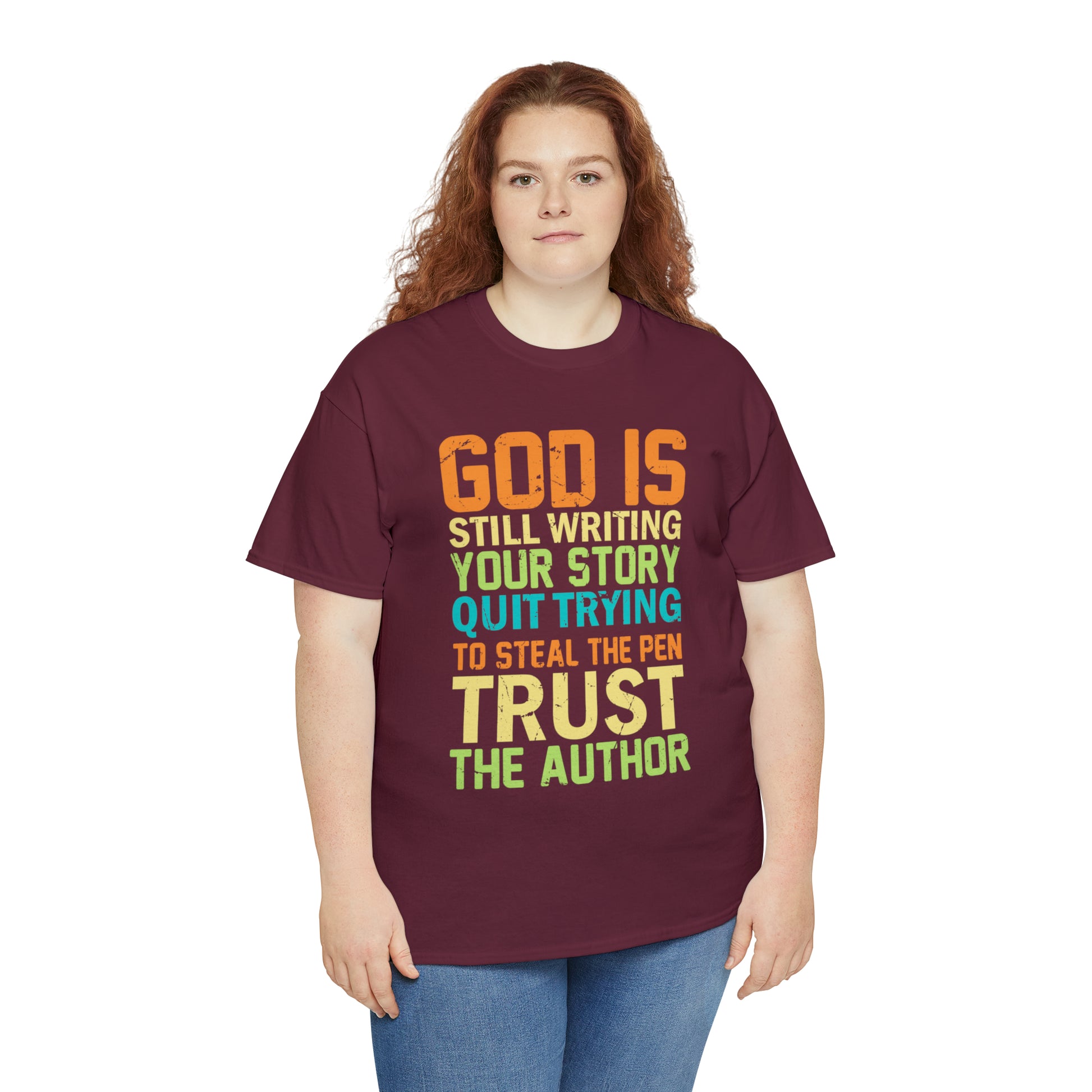 "God Is Still Writing Your Story" T-Shirt - Weave Got Gifts - Unique Gifts You Won’t Find Anywhere Else!