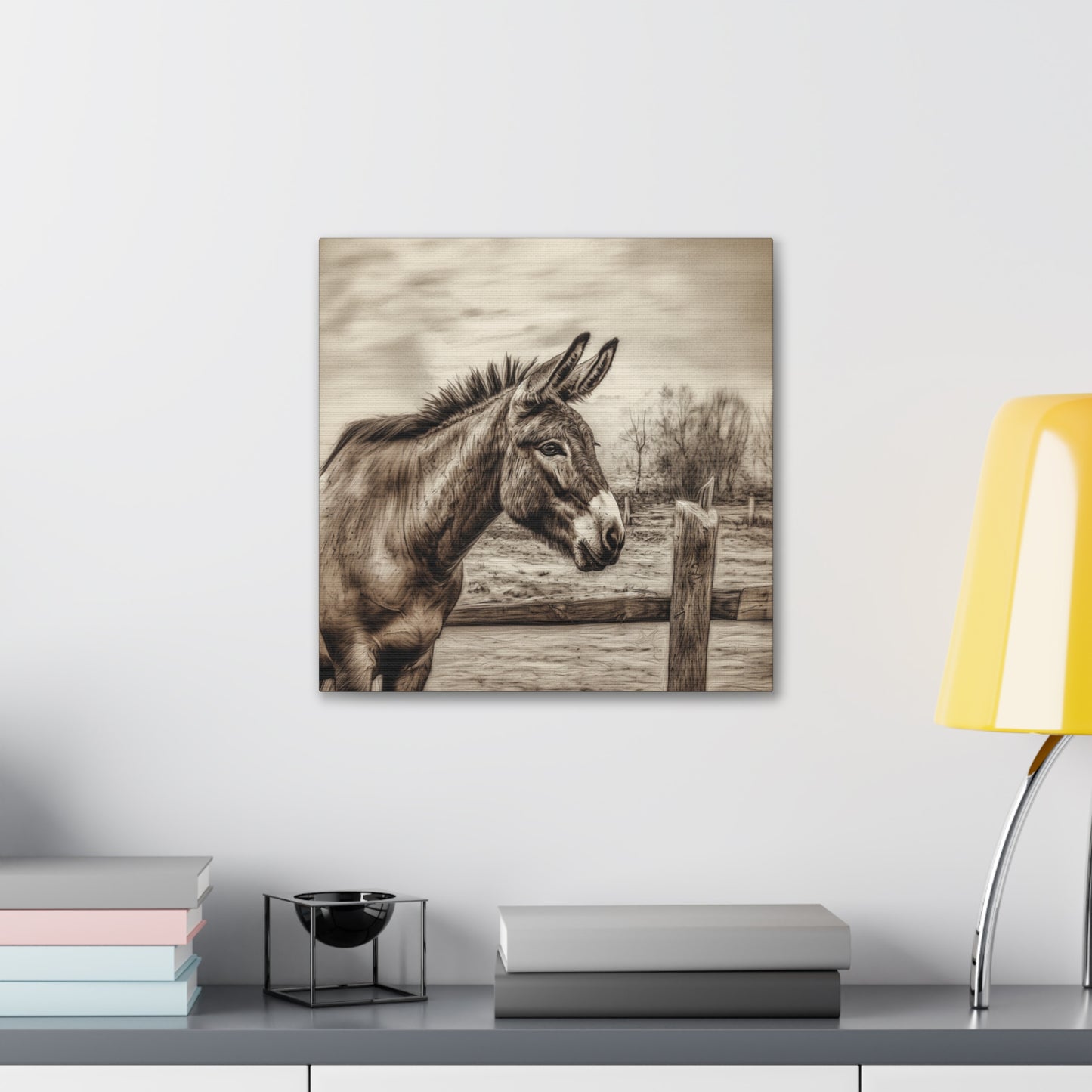 "Rustic Donkey" Wall Art - Weave Got Gifts - Unique Gifts You Won’t Find Anywhere Else!