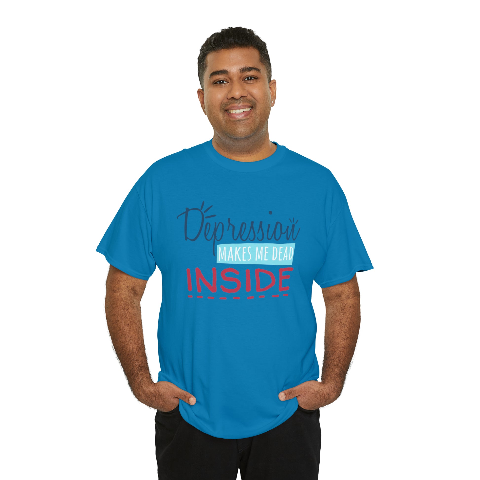 "Depression Makes Me Dead Inside" T-Shirt - Weave Got Gifts - Unique Gifts You Won’t Find Anywhere Else!