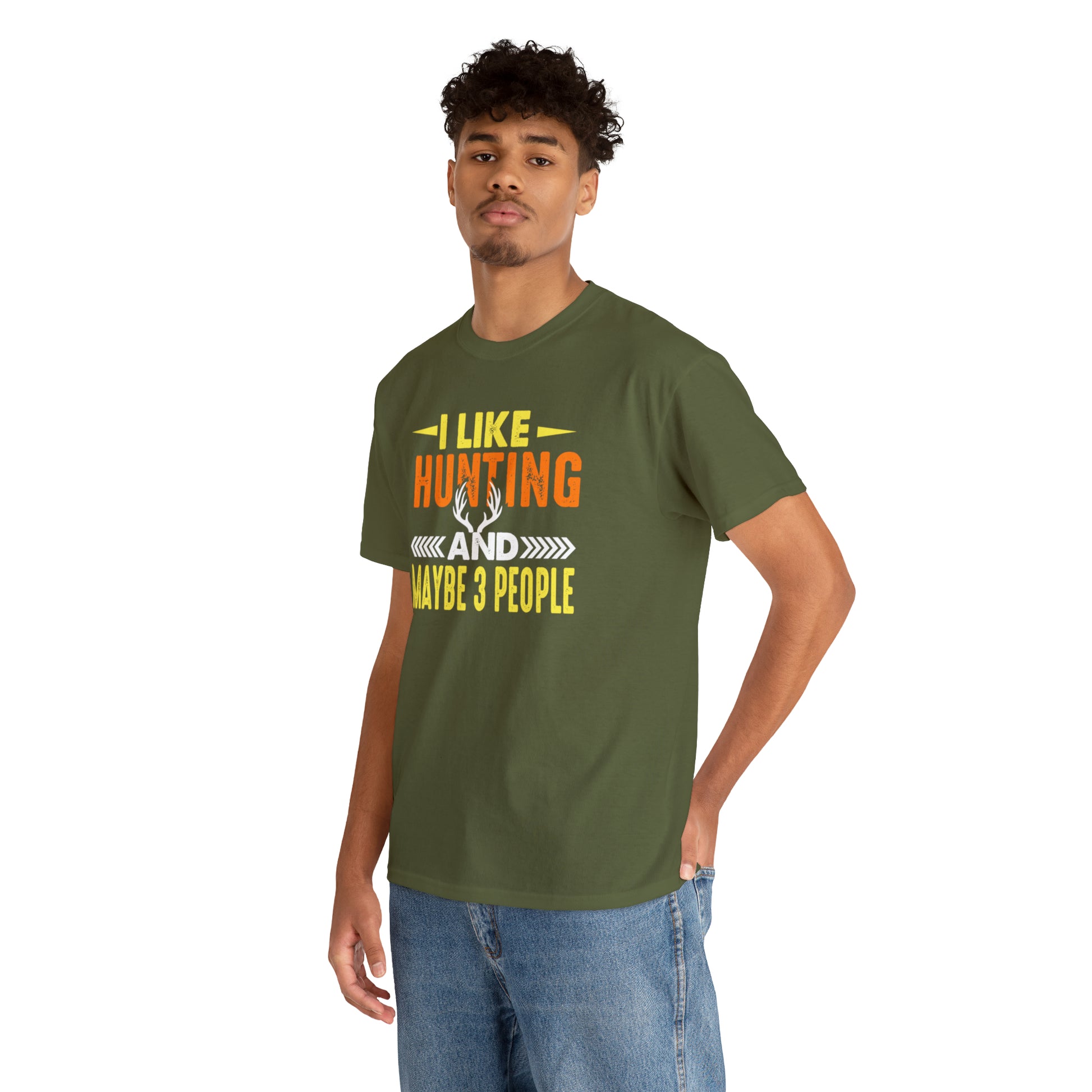 "I Like Hunting & Maybe 3 People" T-Shirt - Weave Got Gifts - Unique Gifts You Won’t Find Anywhere Else!