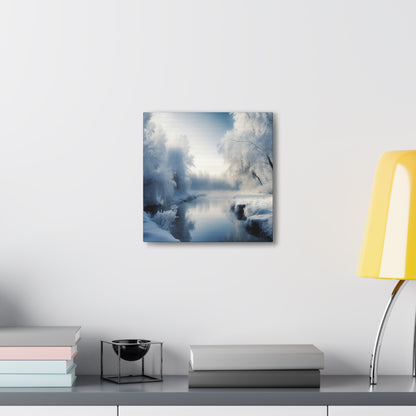 "Winter Wonderland By The Creek" Wall Art - Weave Got Gifts - Unique Gifts You Won’t Find Anywhere Else!