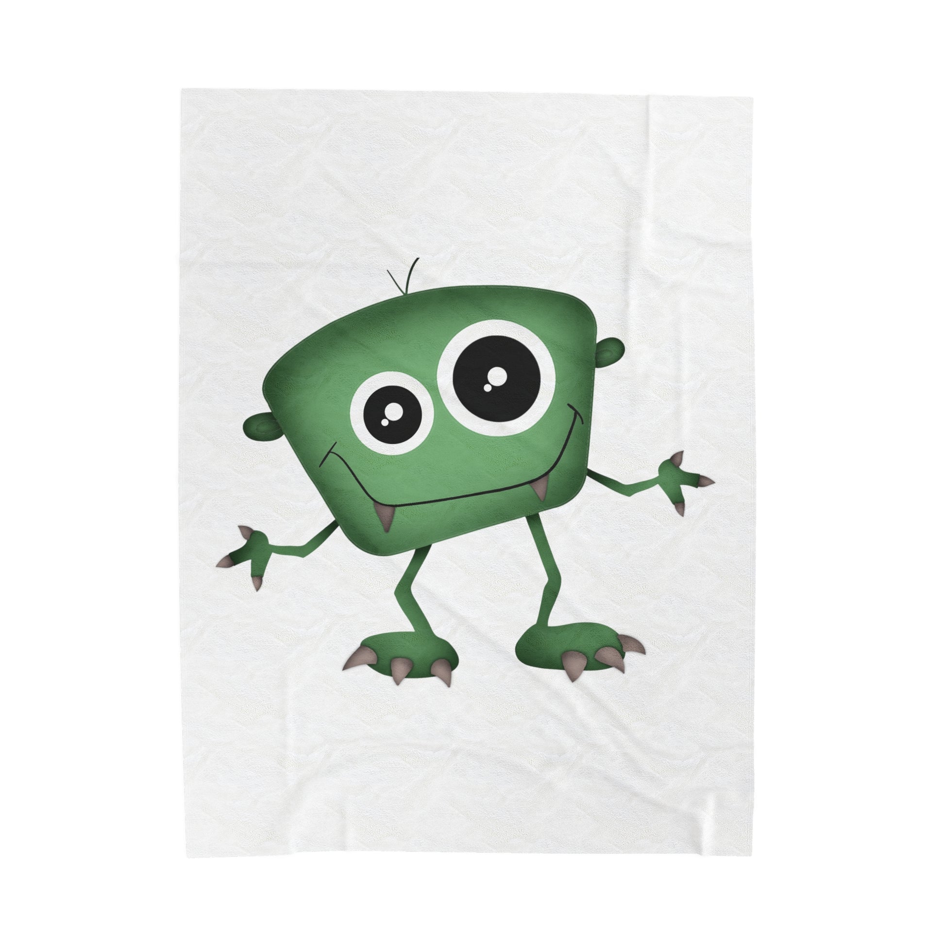 "Green Monster" Plush Blanket - Weave Got Gifts - Unique Gifts You Won’t Find Anywhere Else!