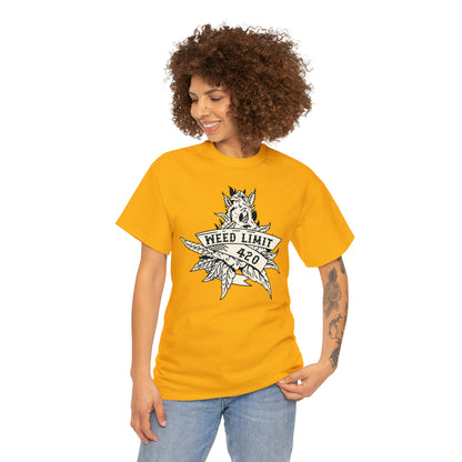 "Weed Limit 420" T-Shirt - Weave Got Gifts - Unique Gifts You Won’t Find Anywhere Else!