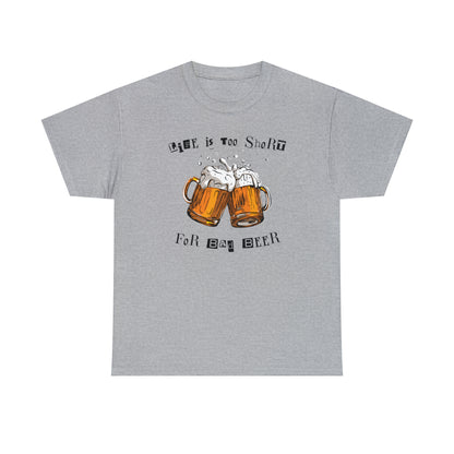Beer lover shirt with two beer mugs
