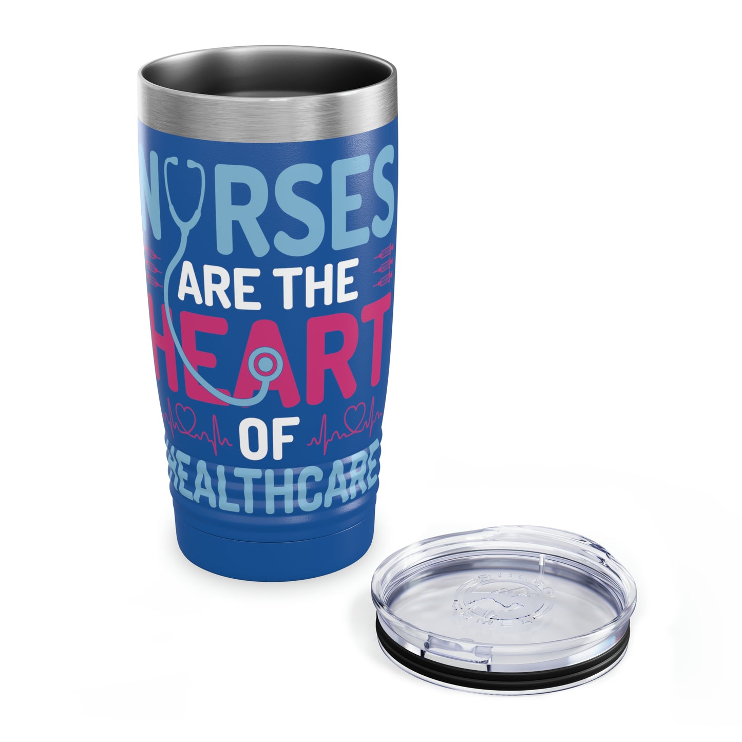 "Nurses Are The Heart Of Healthcare" Tumbler - Weave Got Gifts - Unique Gifts You Won’t Find Anywhere Else!