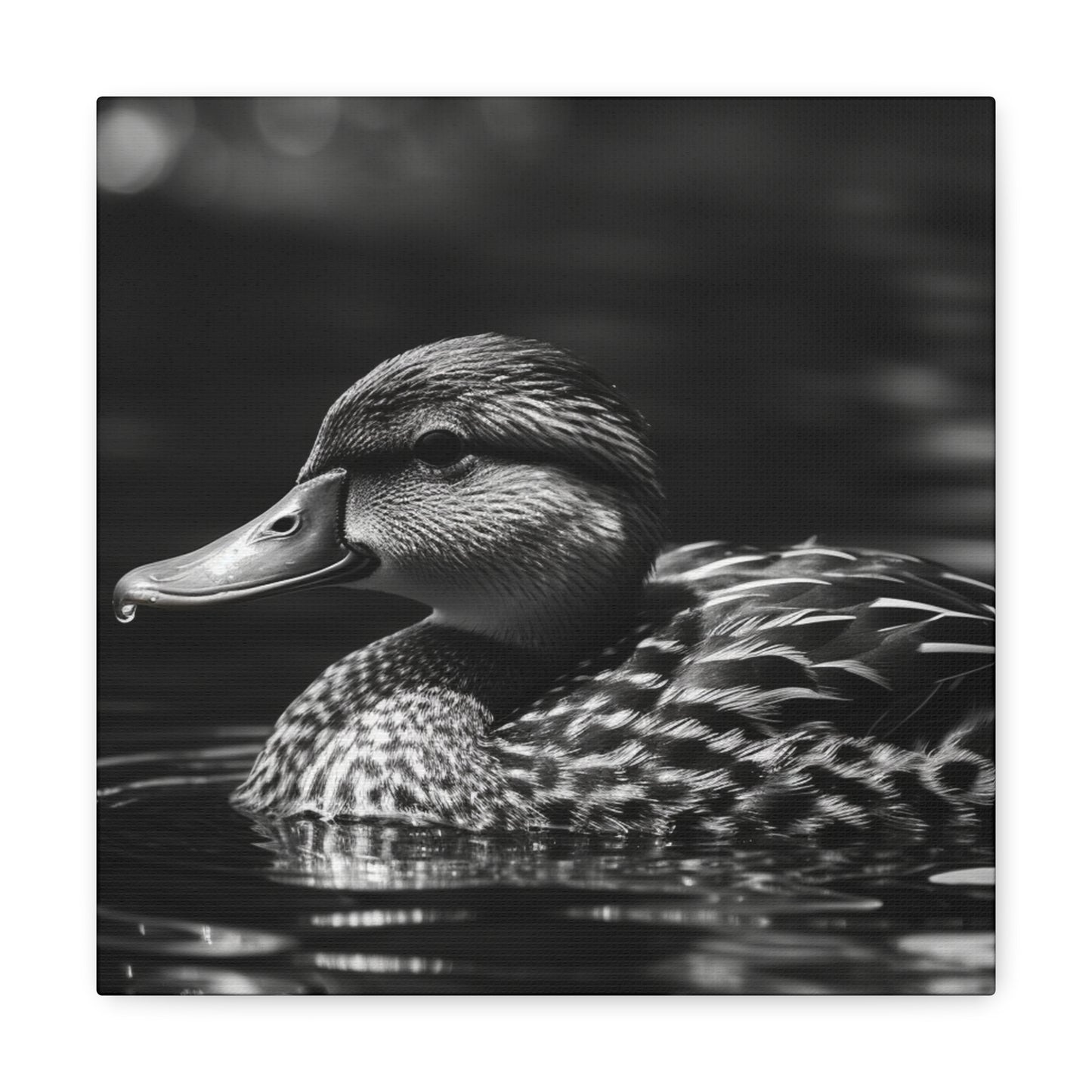 Female mallard duck wall decor
