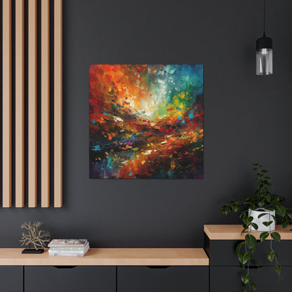 "Colorful Abstract Painting" Wall Art - Weave Got Gifts - Unique Gifts You Won’t Find Anywhere Else!